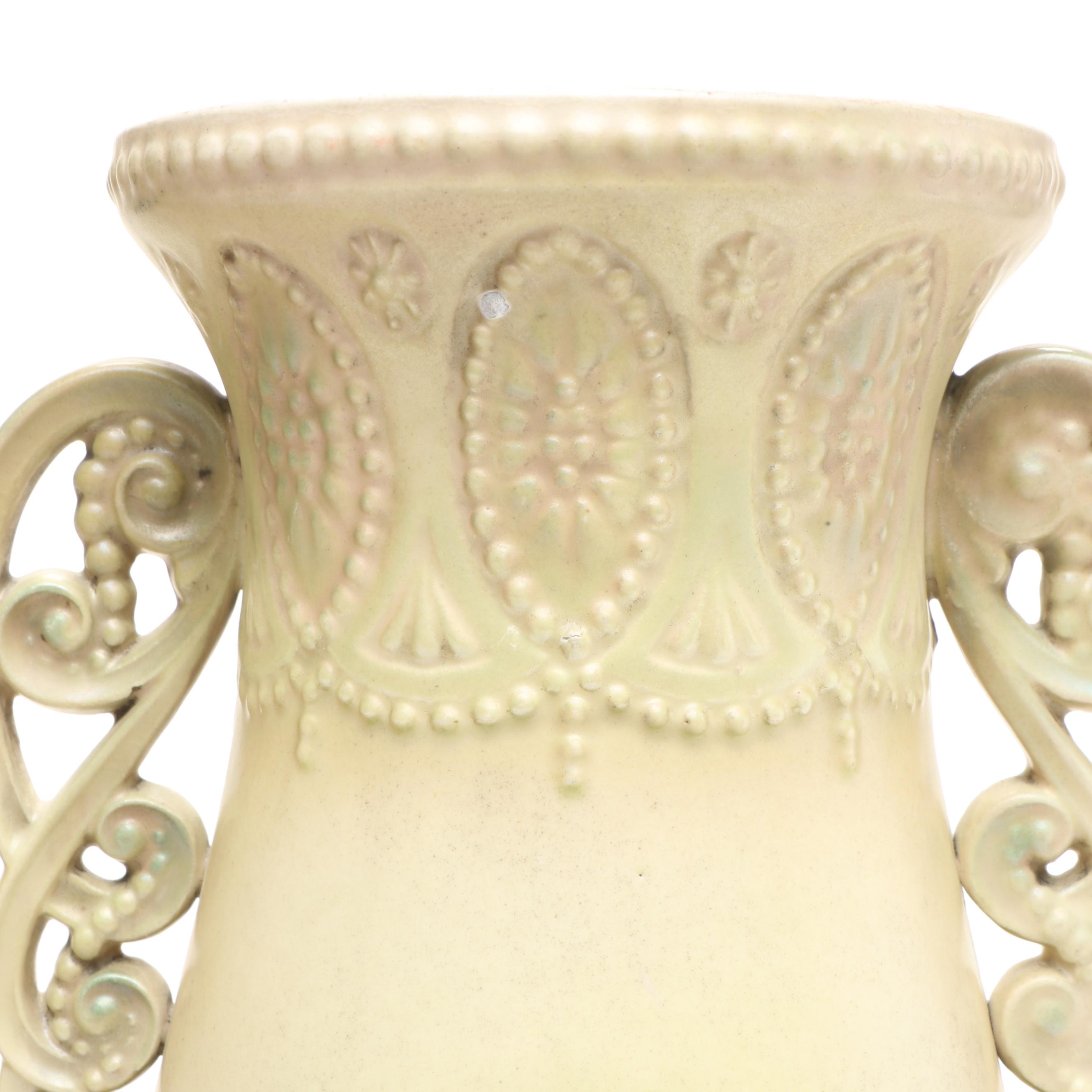 Robert Hanke Austrian Hand-Painted Floral Porcelain Vases