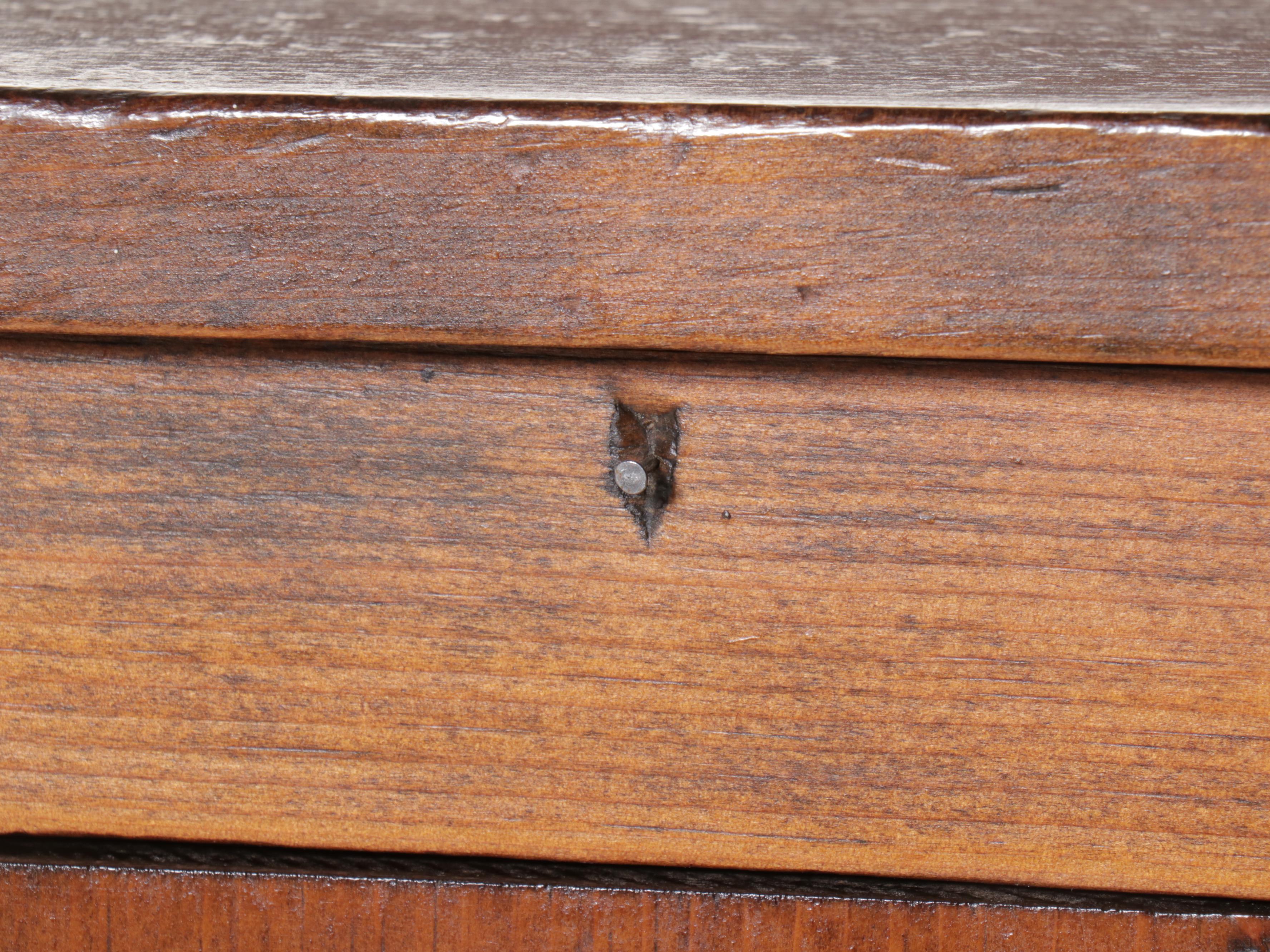 American Primitive Style Wood Cabinet