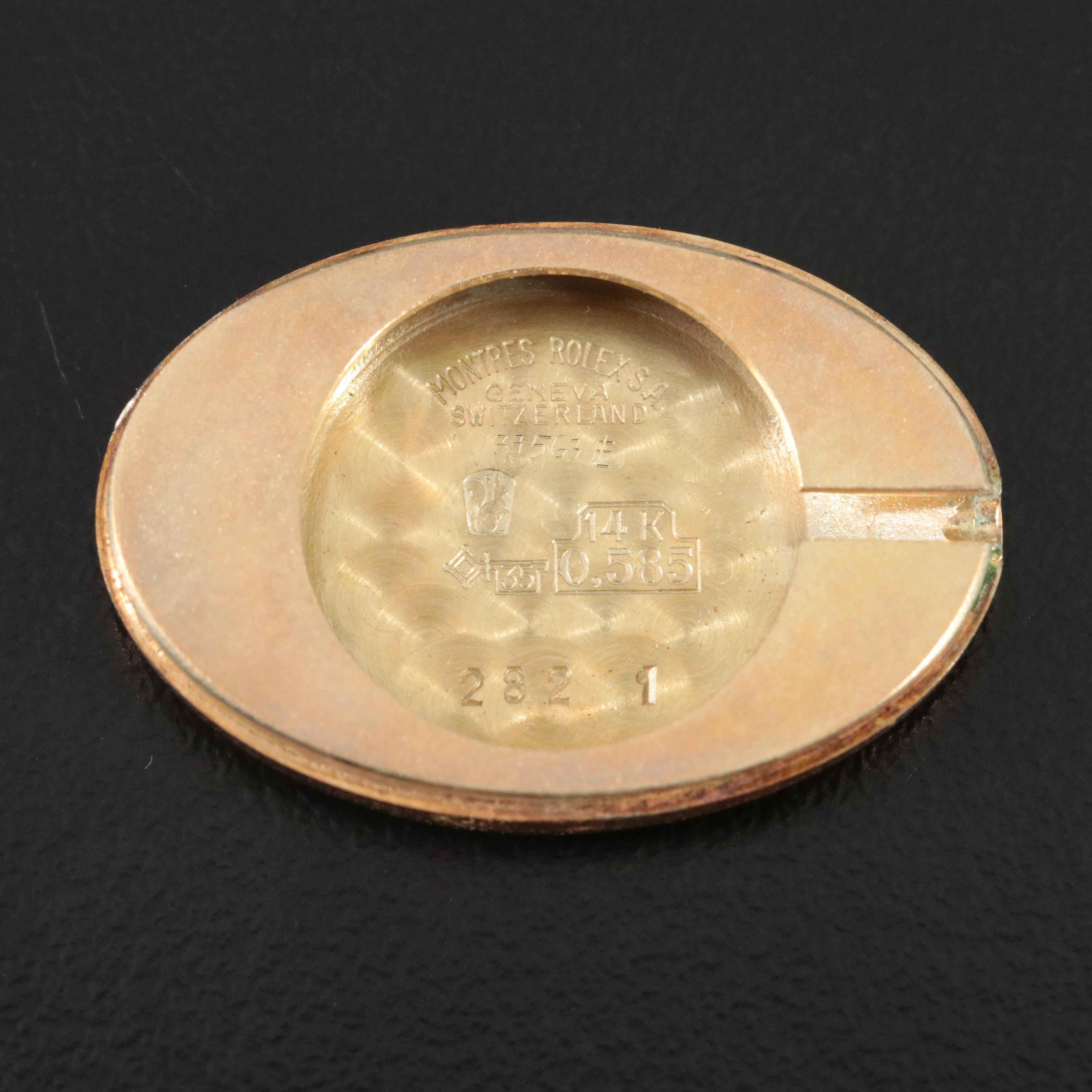 Rolex Vintage 14K 1978 Manual Wind Watch