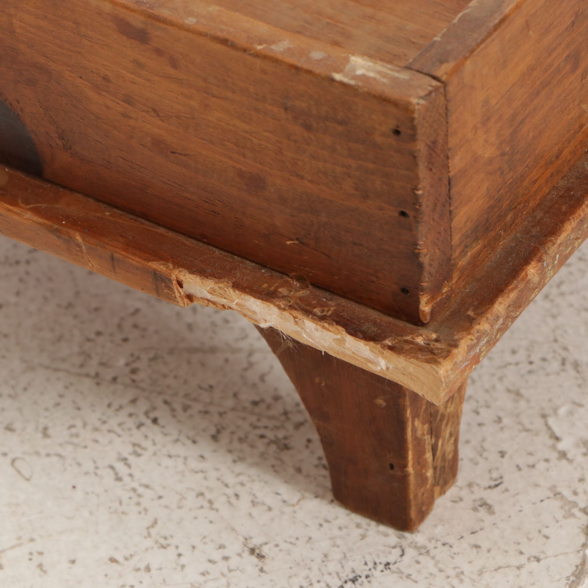 American Primitive Bench-Made Wood Tool Caddy with Wood Spice Rack