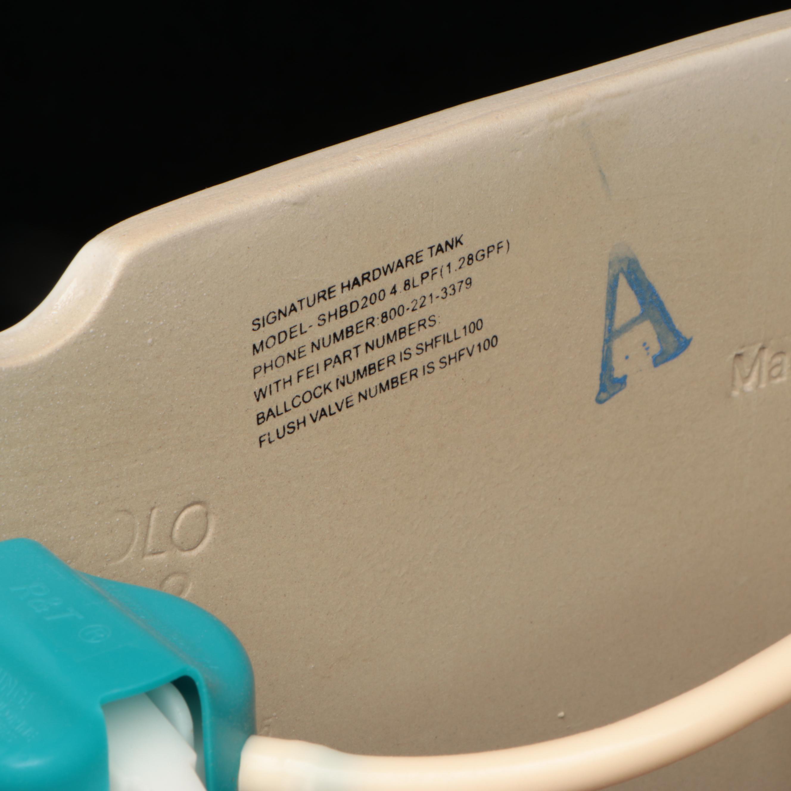 Contemporary Porcelain Toilet