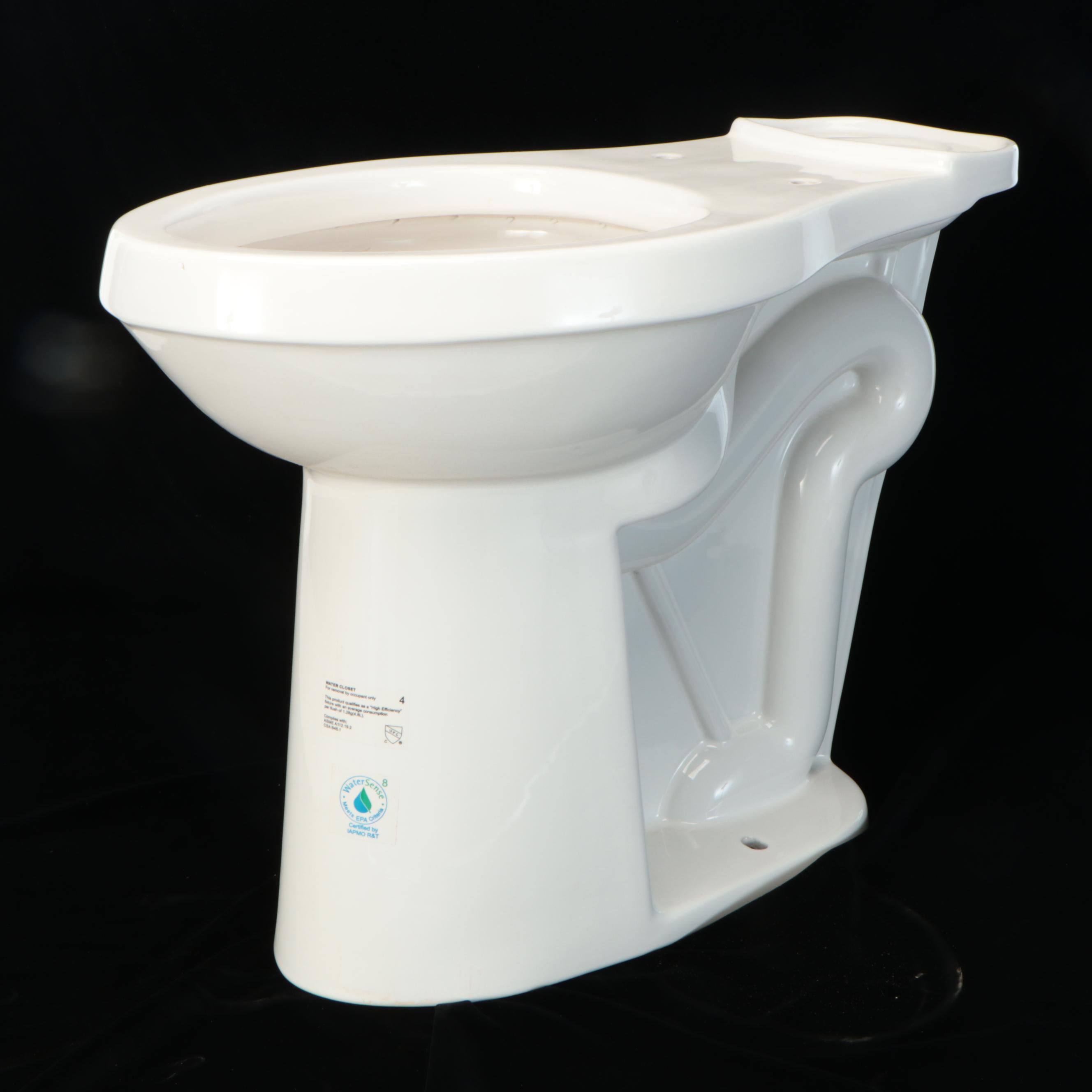 Contemporary Porcelain Toilet