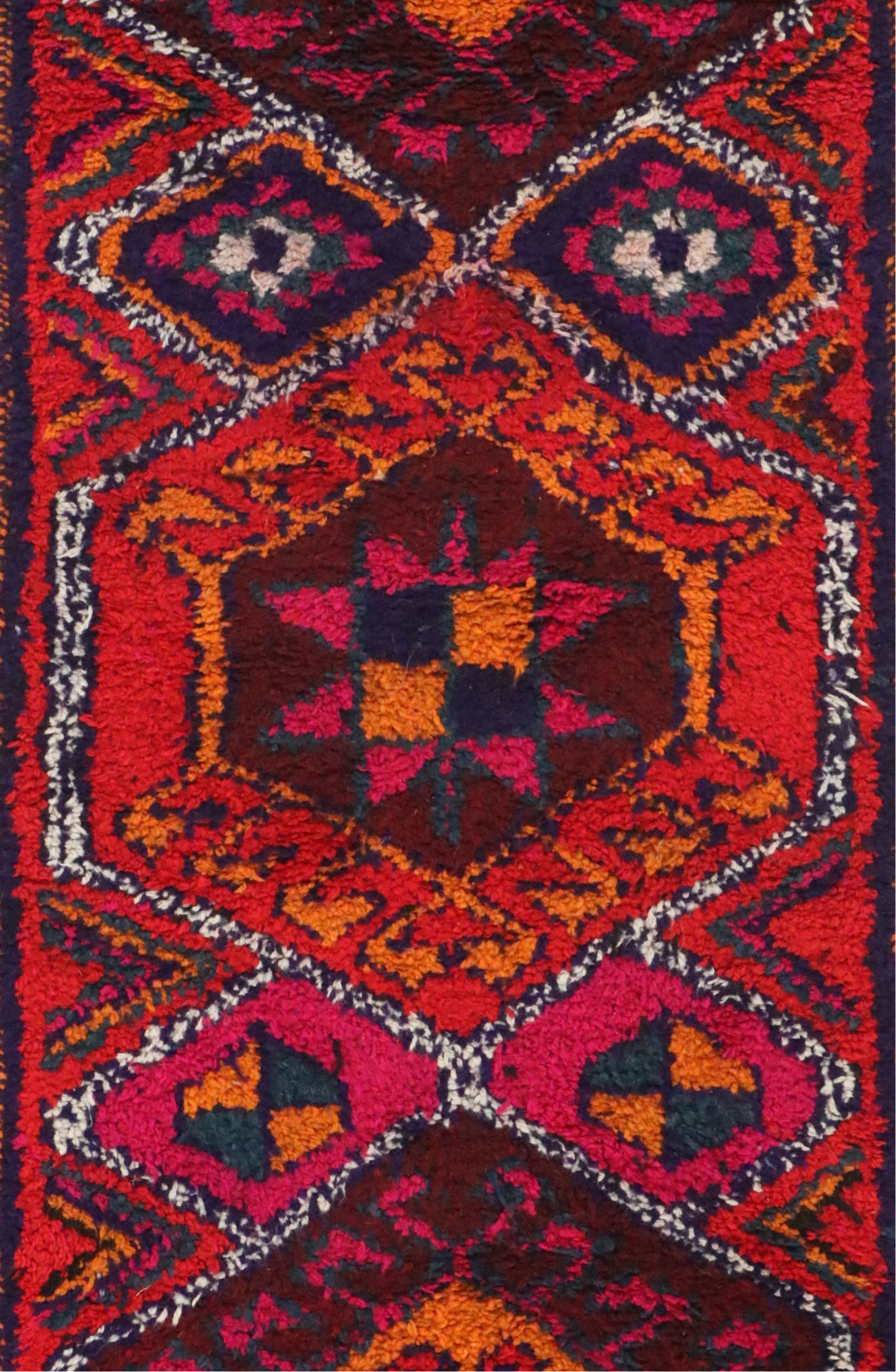 3'1 x 10'7 Hand-Knotted Moroccan Berber Long Rug