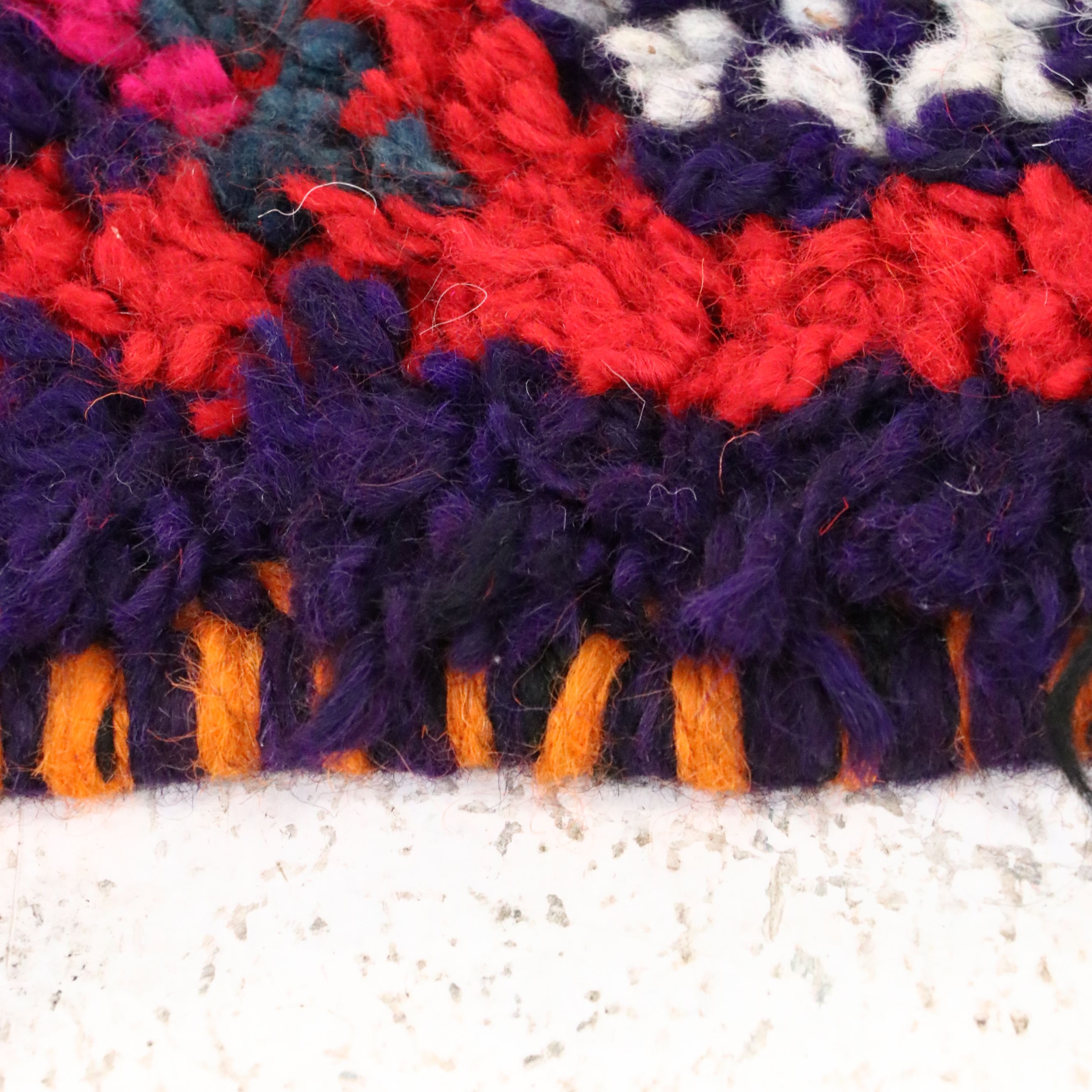 3'1 x 10'7 Hand-Knotted Moroccan Berber Long Rug