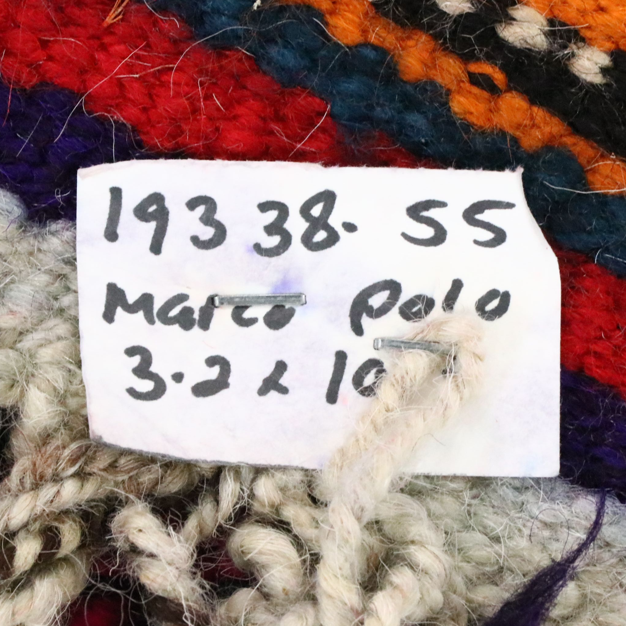 3'1 x 10'7 Hand-Knotted Moroccan Berber Long Rug