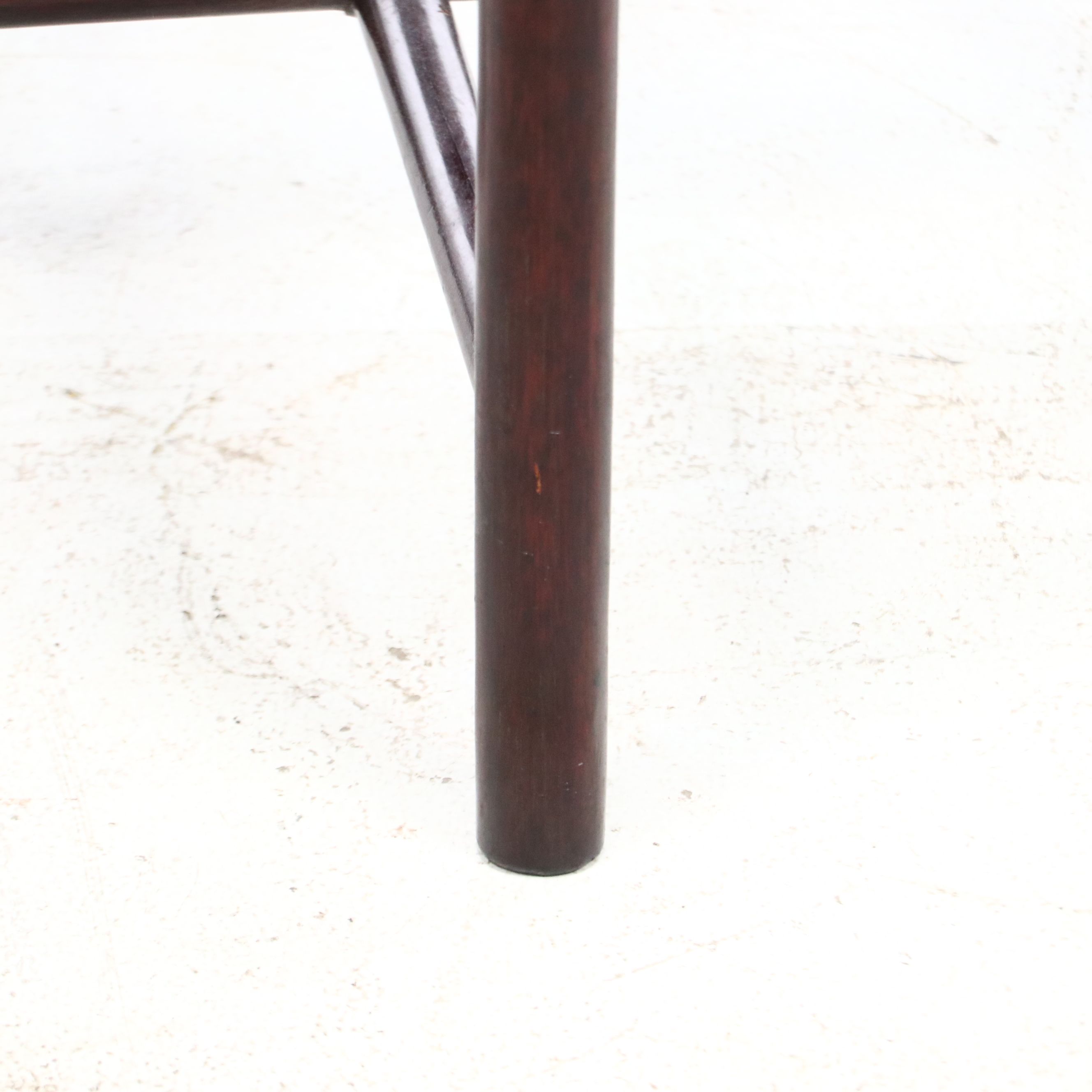 Chinese Style Carved Mahogany Corner Armchair