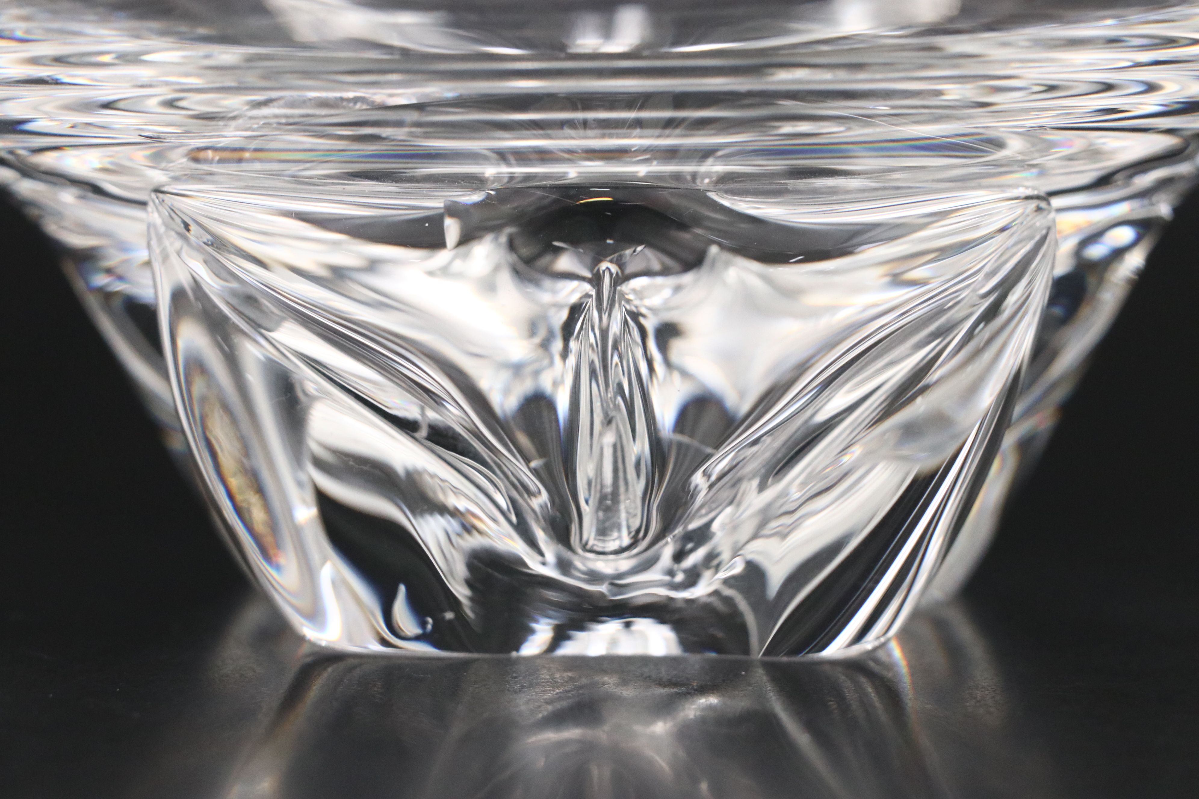 Donald Pollard for Steuben and Other Low Footed Steuben Art Glass Bowls