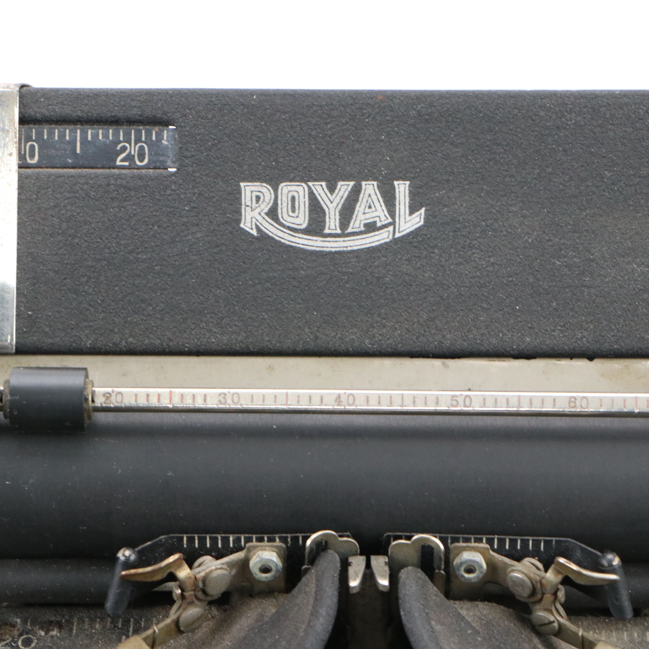 Royal Black Manual Typewriter, Mid-20th Century