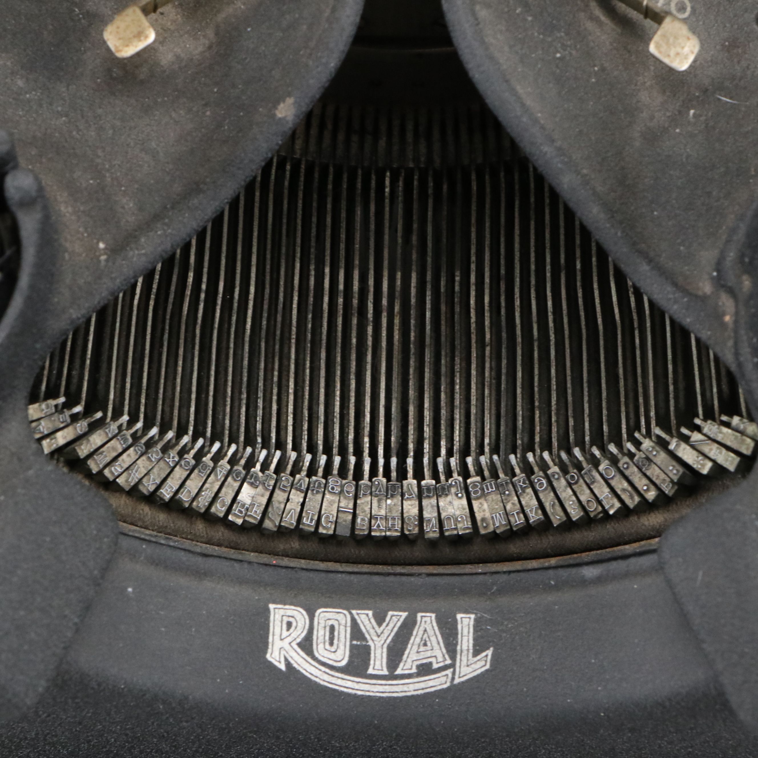 Royal Black Manual Typewriter, Mid-20th Century