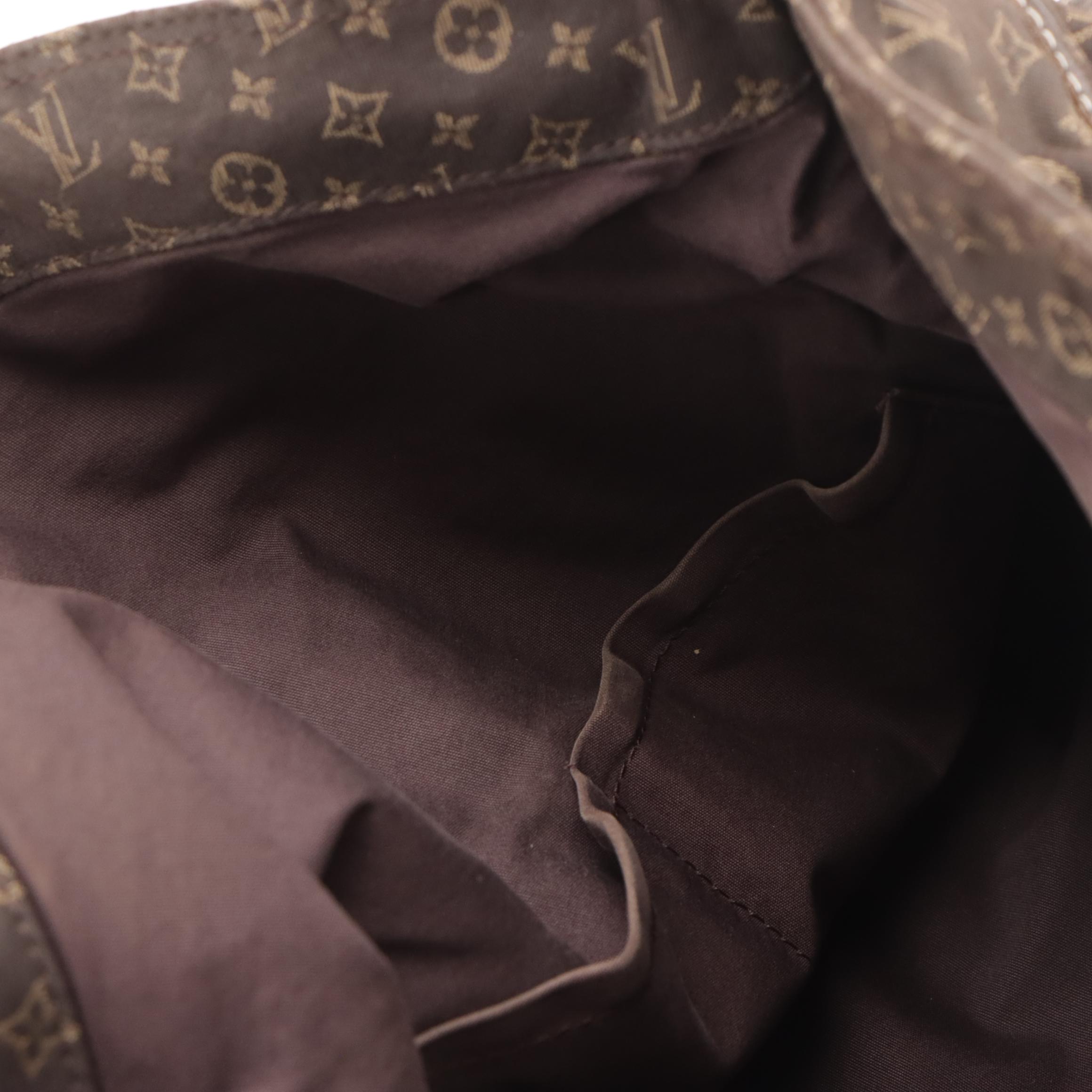 Louis Vuitton Idylle Romance Shoulder Bag in Brown Mini Lin Canvas and Leather