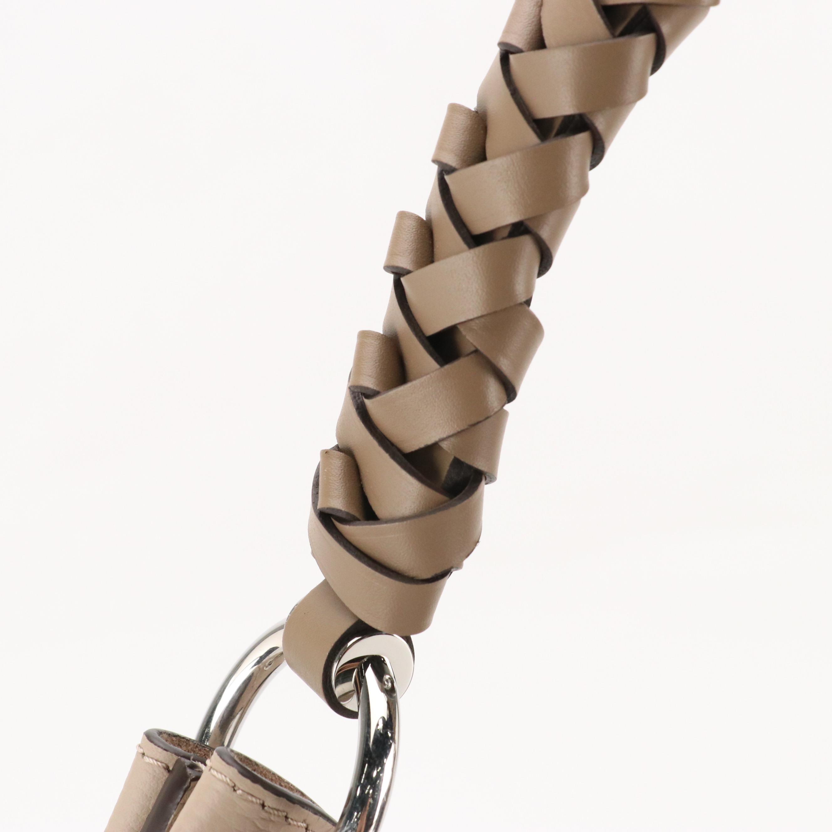 Louis Vuitton Carmel Hobo Bag in 'Galet Gray' Monogram Mahina Calfskin Leather