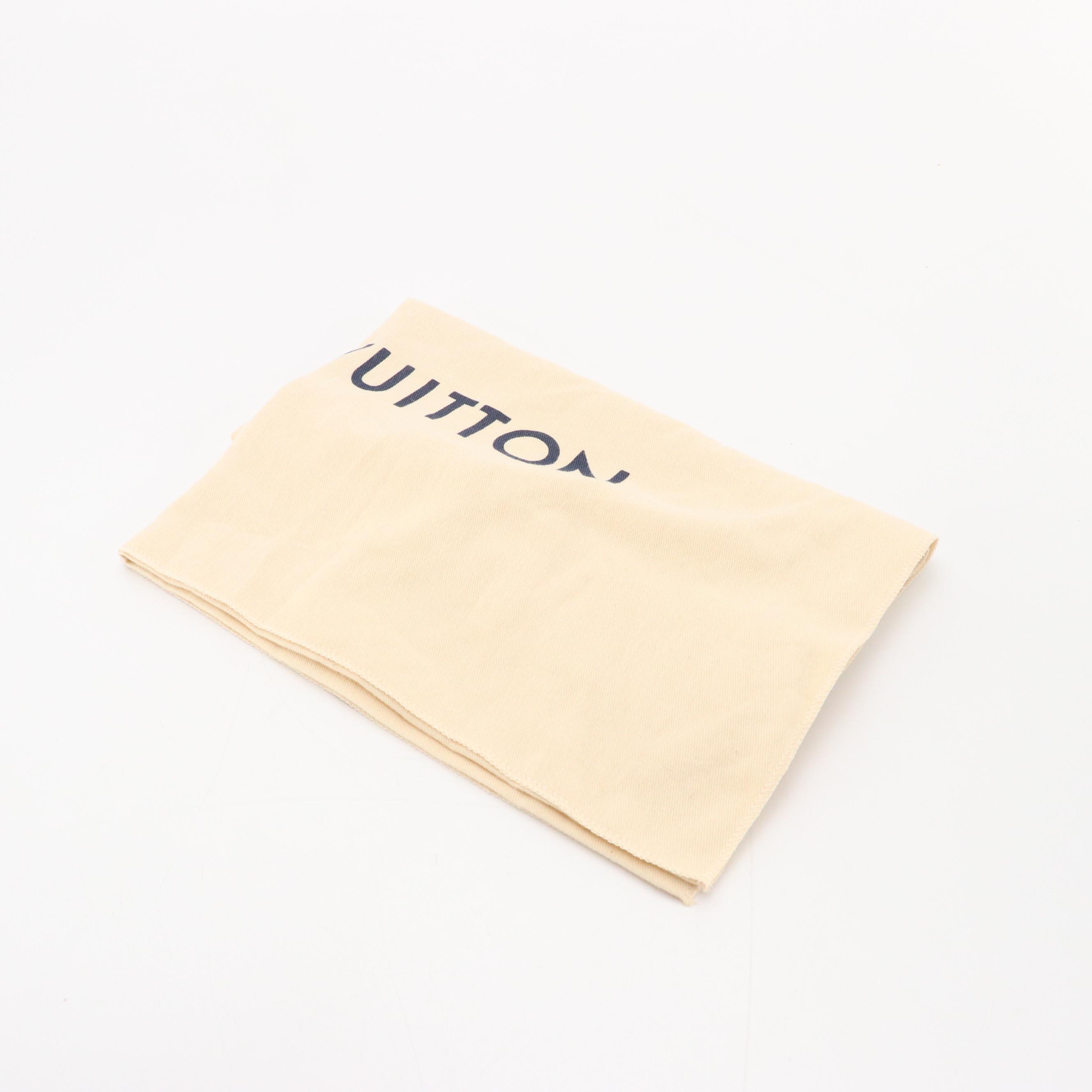 Louis Vuitton Carmel Hobo Bag in 'Galet Gray' Monogram Mahina Calfskin Leather