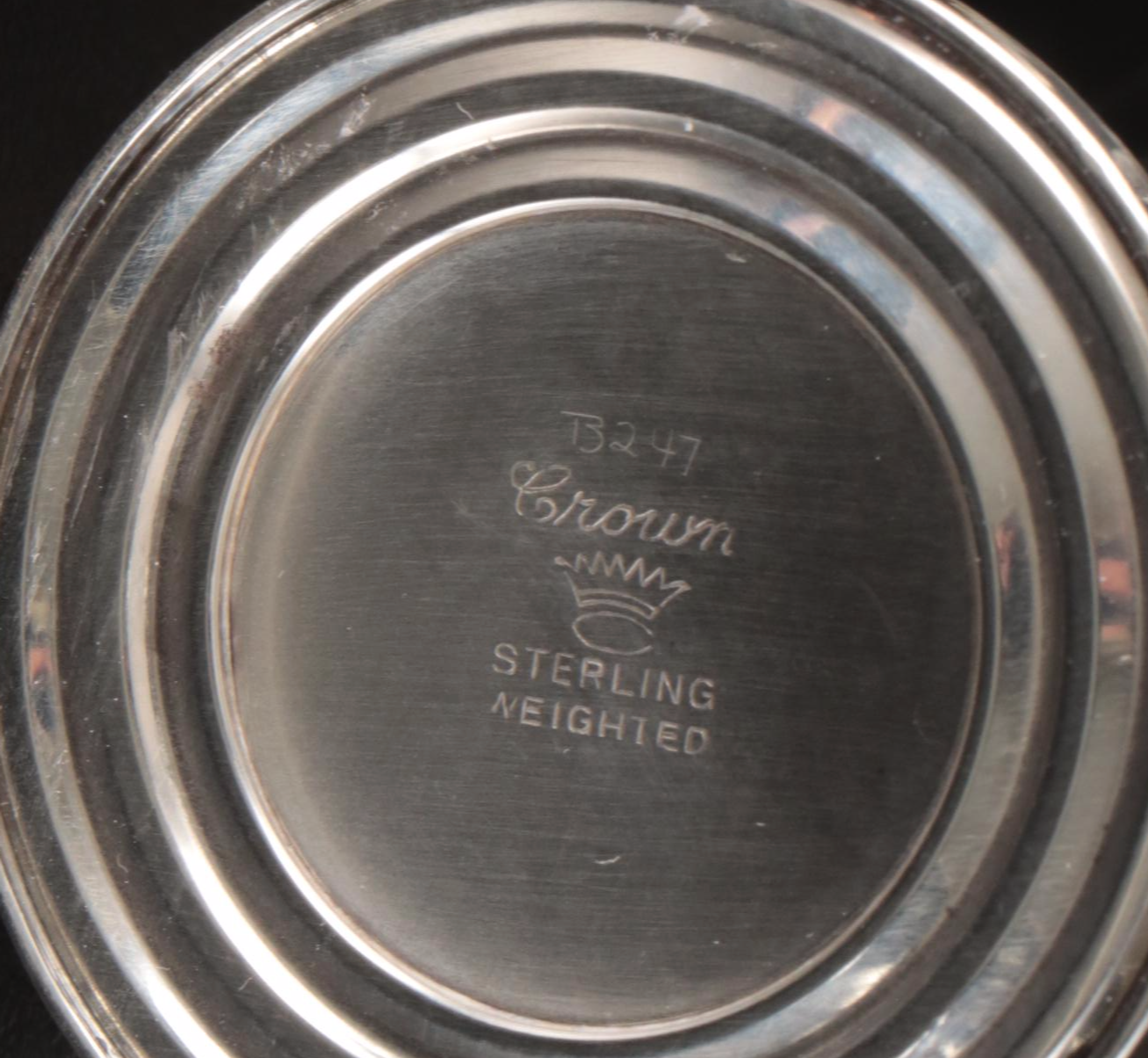 Crown and Duchin Sterling Silver Shakers