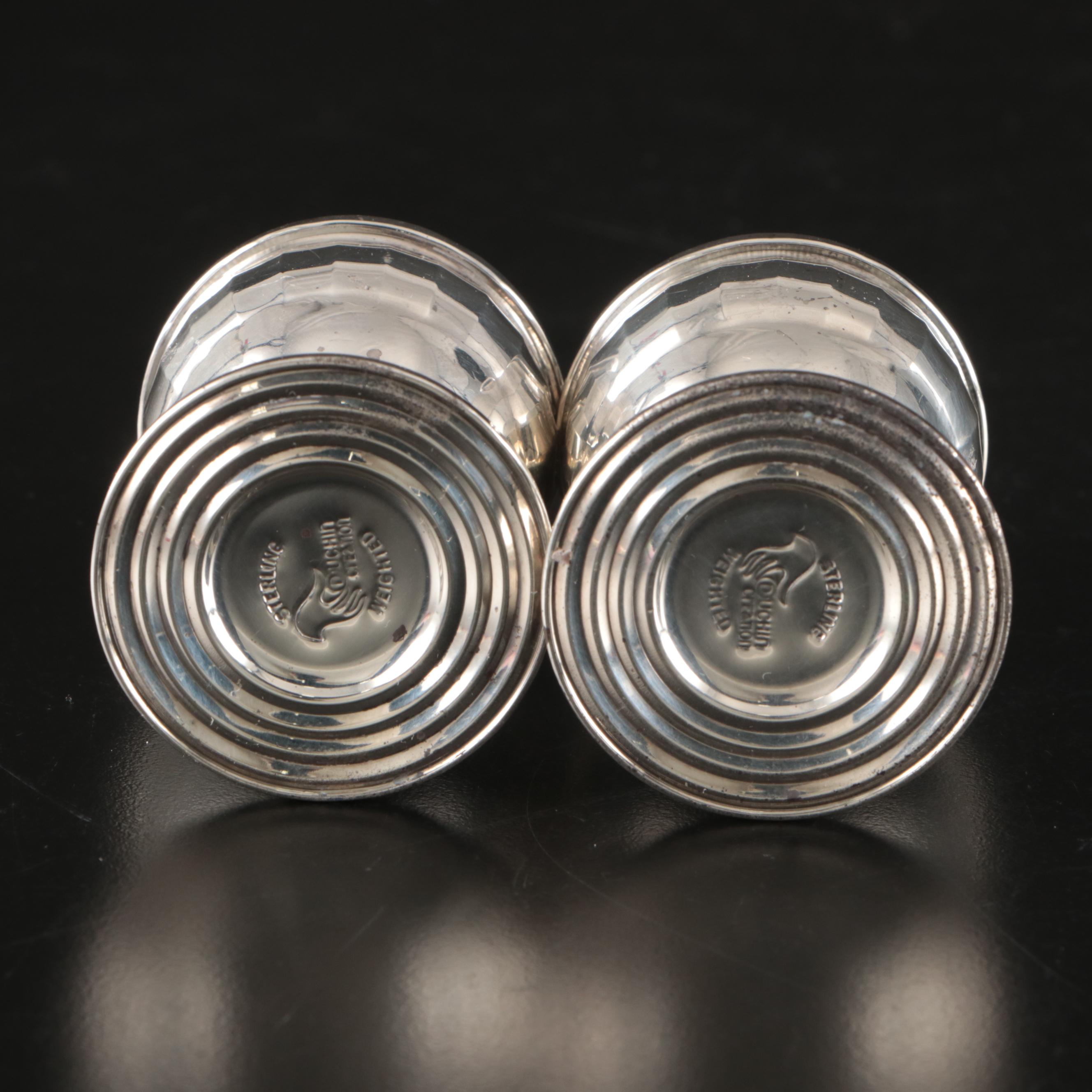 Crown and Duchin Sterling Silver Shakers