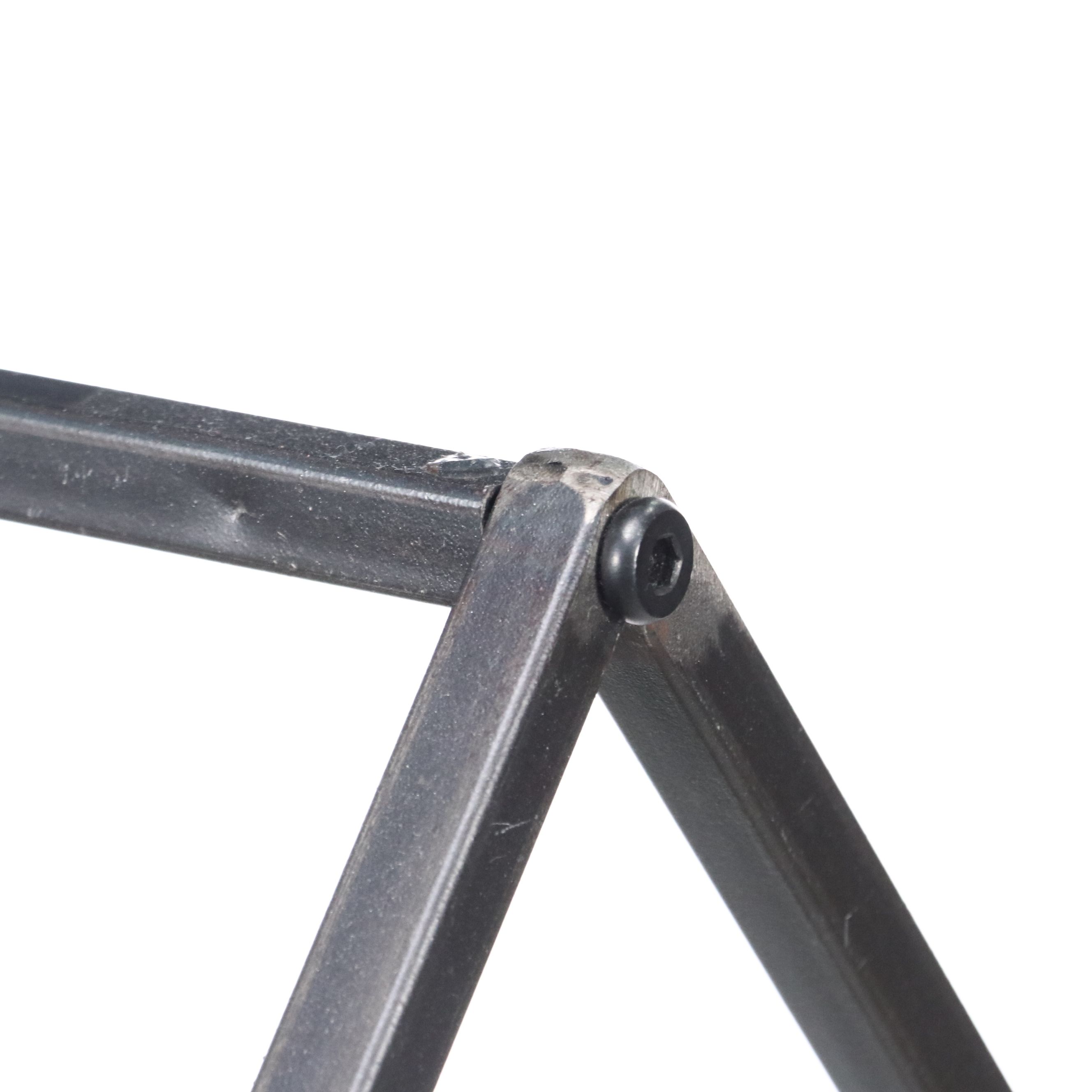 Contemporary Metal Frame Hanging Plant Holder