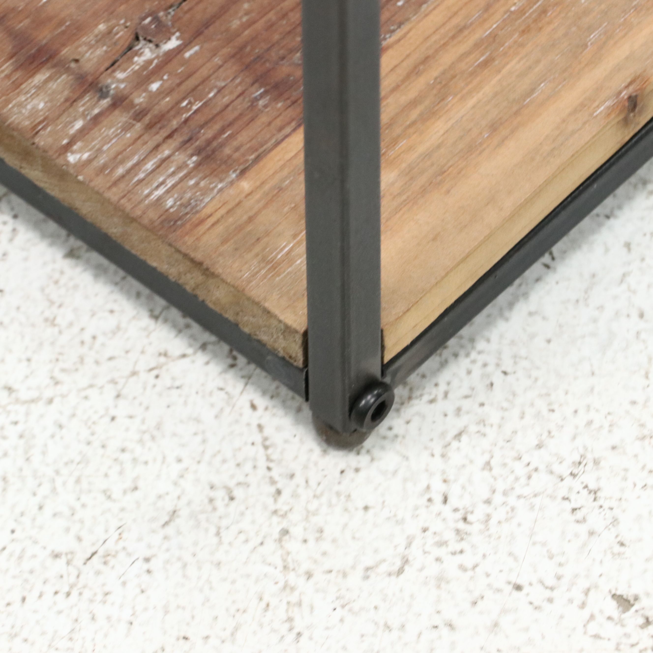 Contemporary Metal Frame Hanging Plant Holder