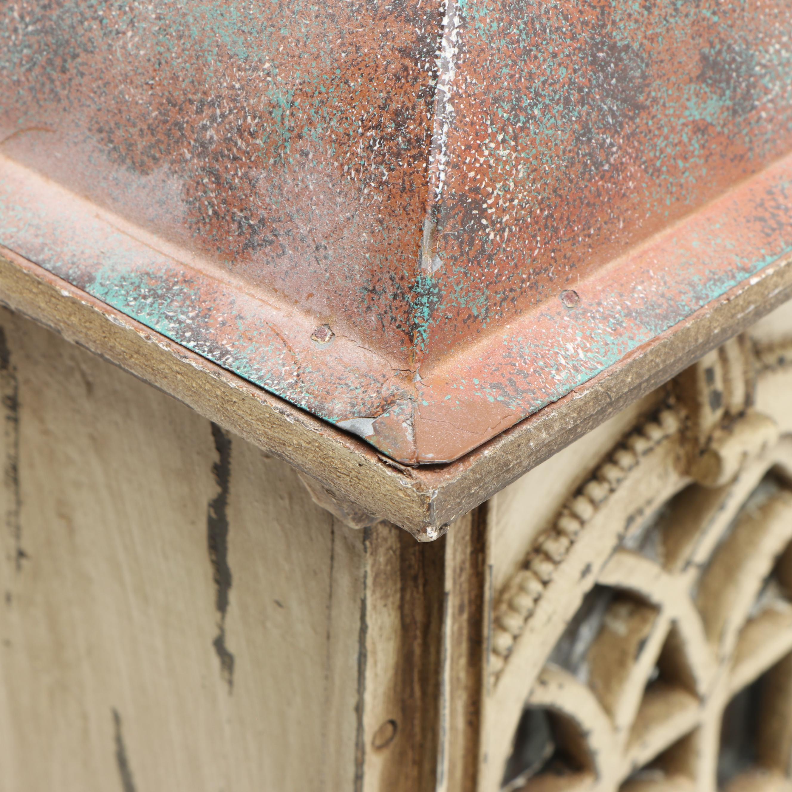 Willow Tree "By My Side" Figurine with Painted Wood Birdhouses