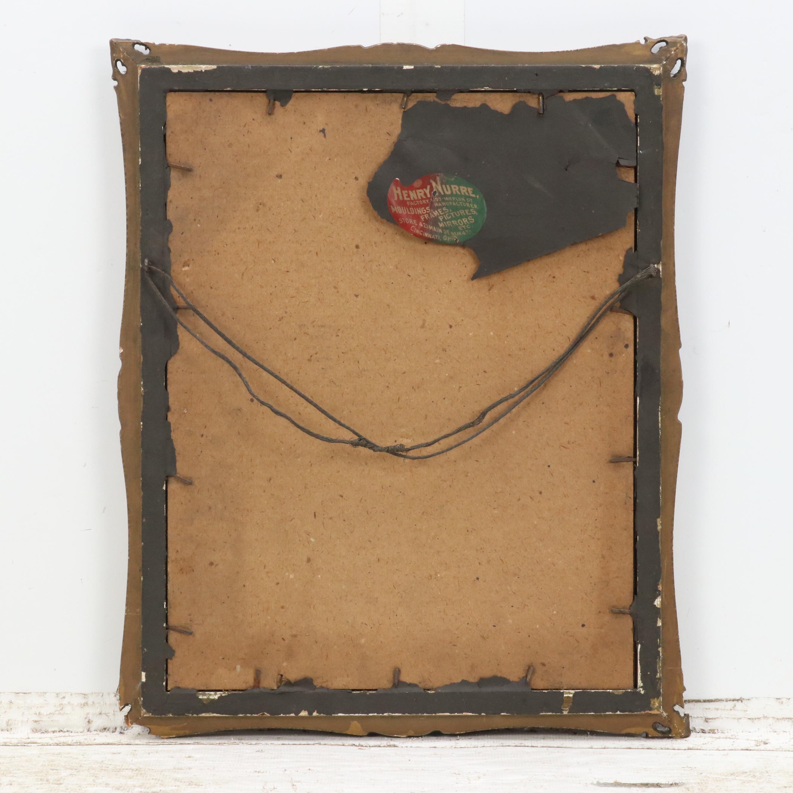 Watercolor Painting of Gentleman, Late 19th Century