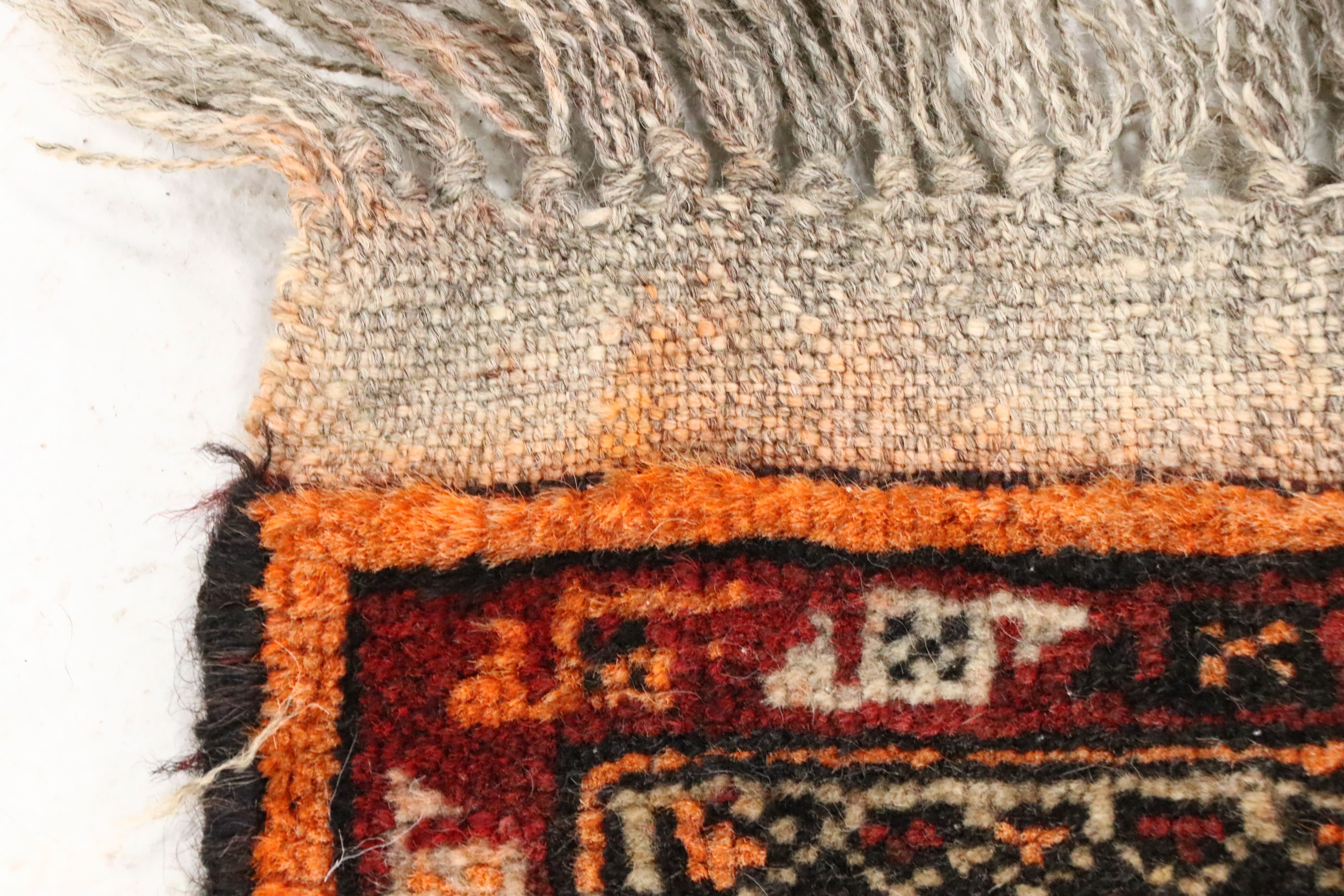 3' x 4'9 Hand-Knotted Turkish Ghiordes Accent Rug