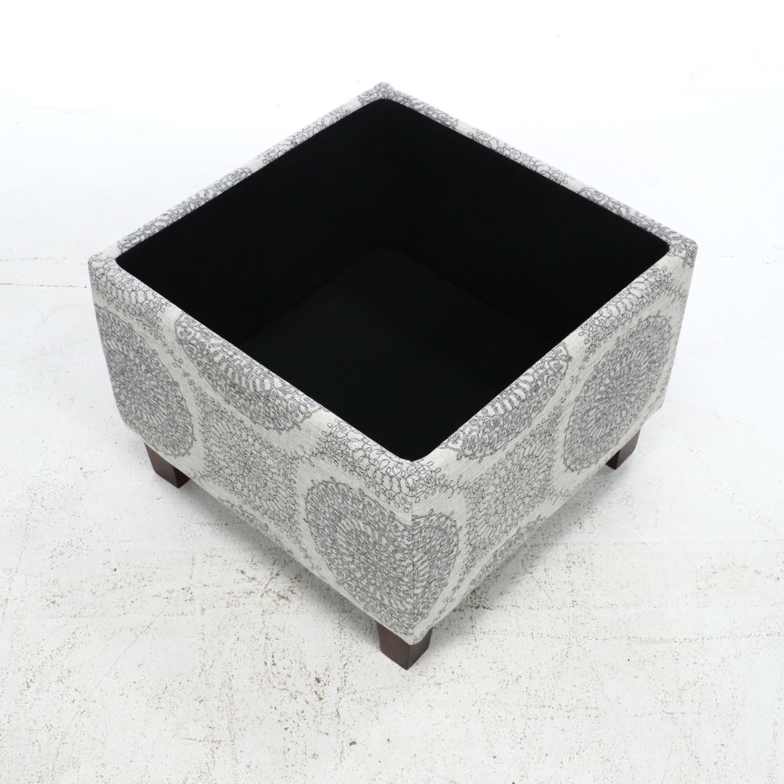 Upholstered Storage Ottoman, 2019