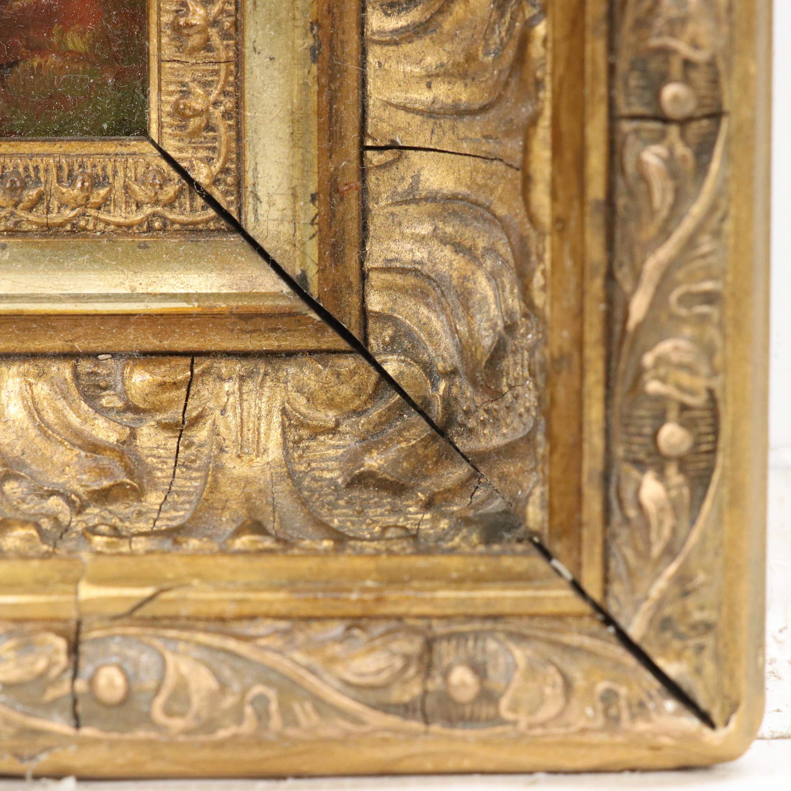 Copy Oil Painting After Jean Benner "Spring and Autumn"