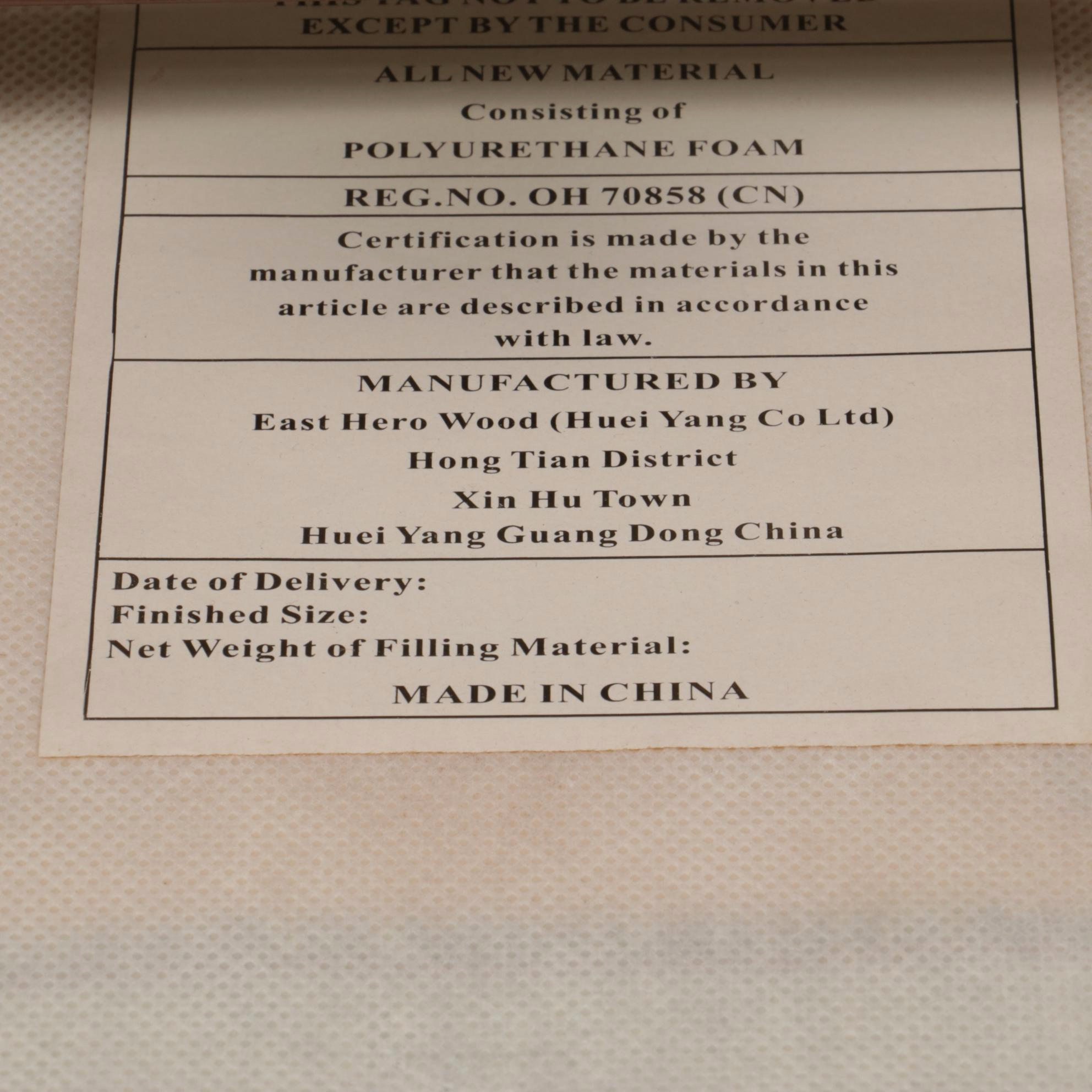 Mission Style Wood Stationary Rocker and Footstool