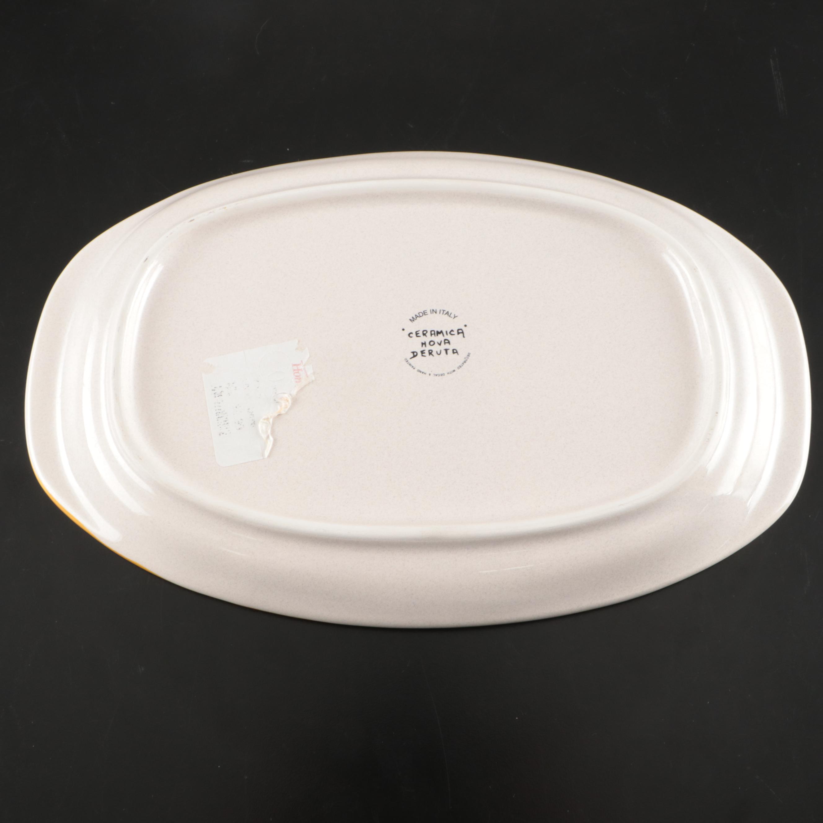 Italian Sur La Table "Deruta" Ceramic Dinnerware