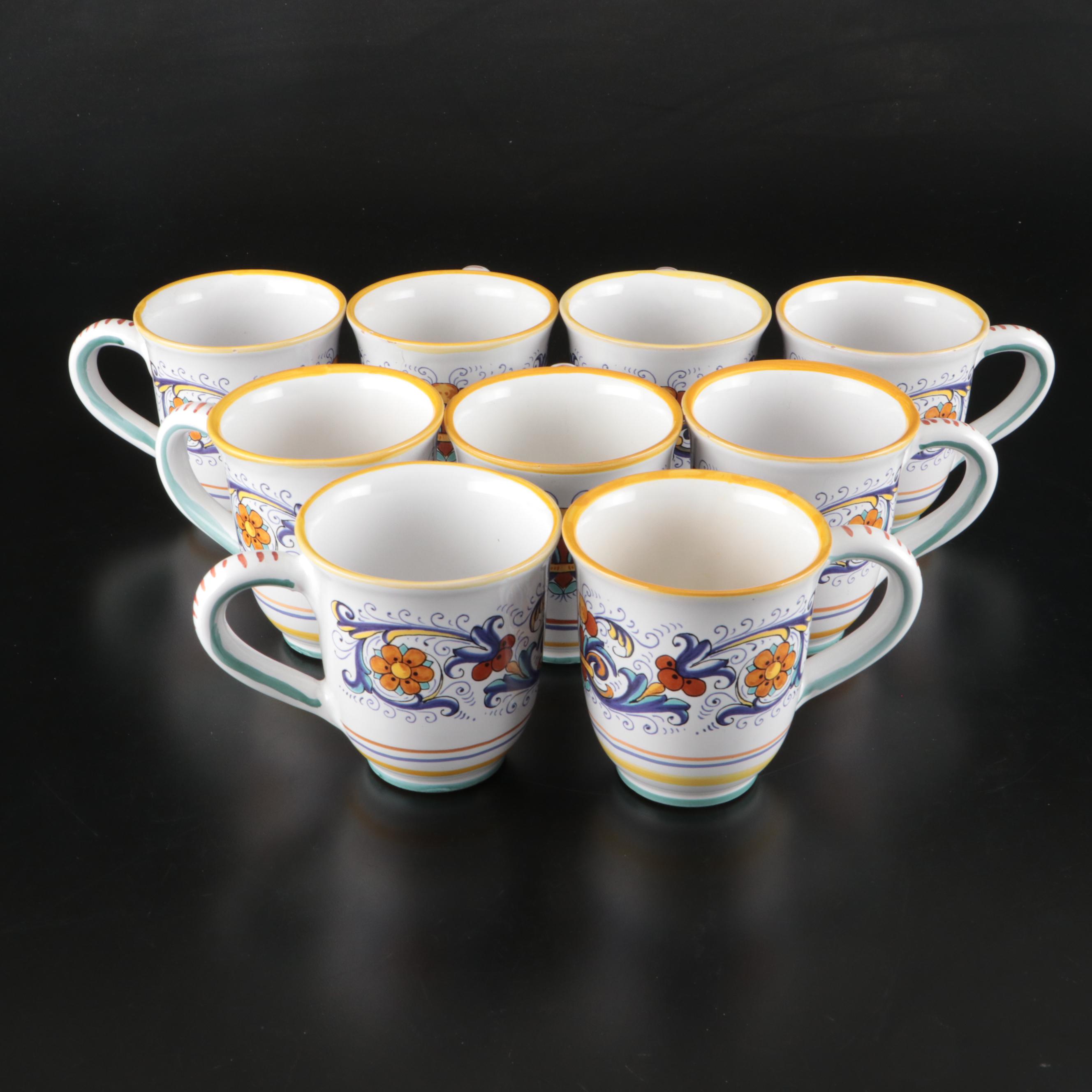 Italian Sur La Table "Deruta" Ceramic Dinnerware