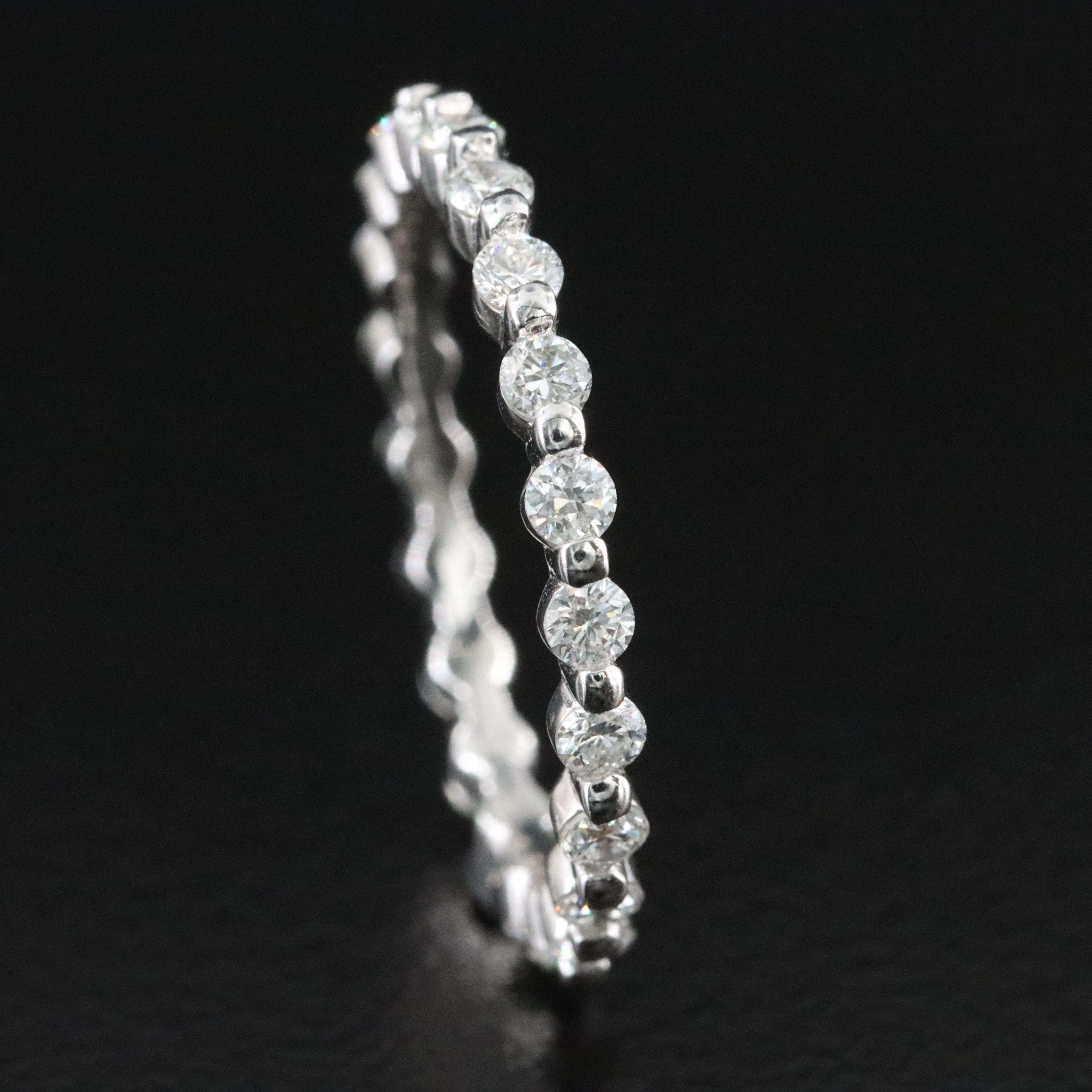 14K 0.85 CTW Lab Grown Diamond Eternity Band