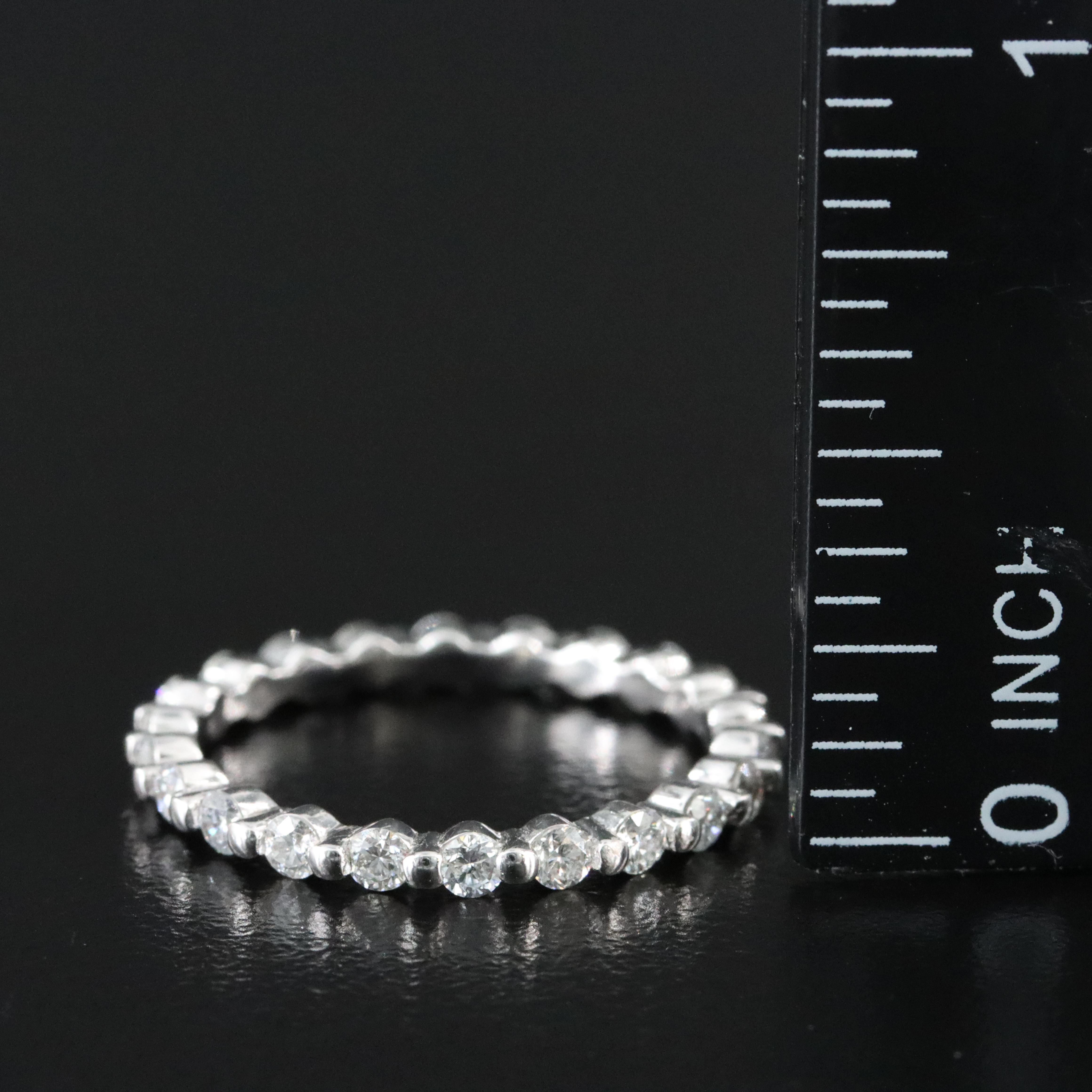 14K 0.85 CTW Lab Grown Diamond Eternity Band
