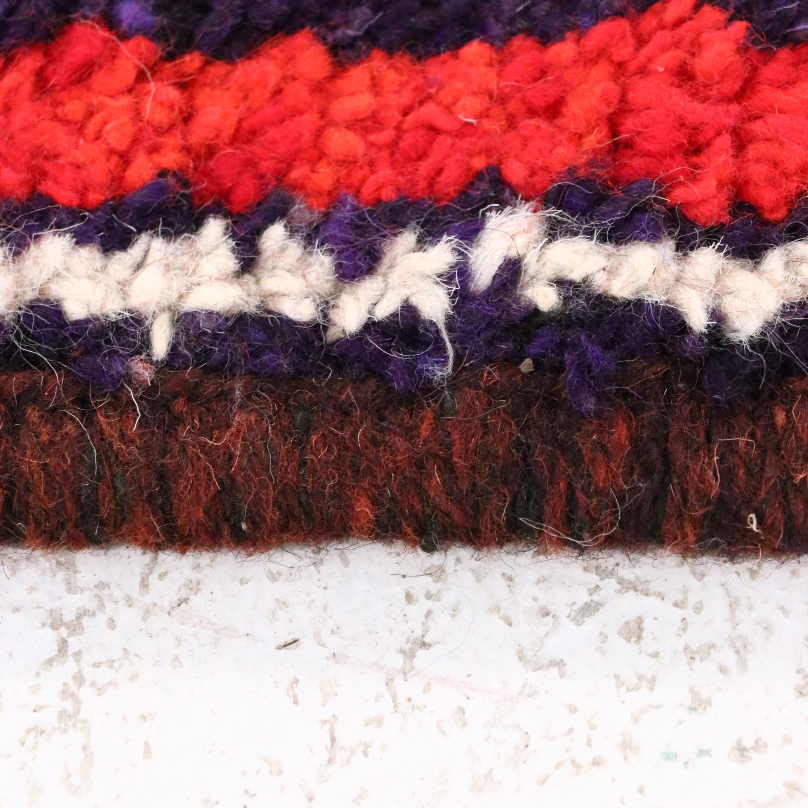 3'2 x 10'10 Hand-Knotted Moroccan Berber Long Rug