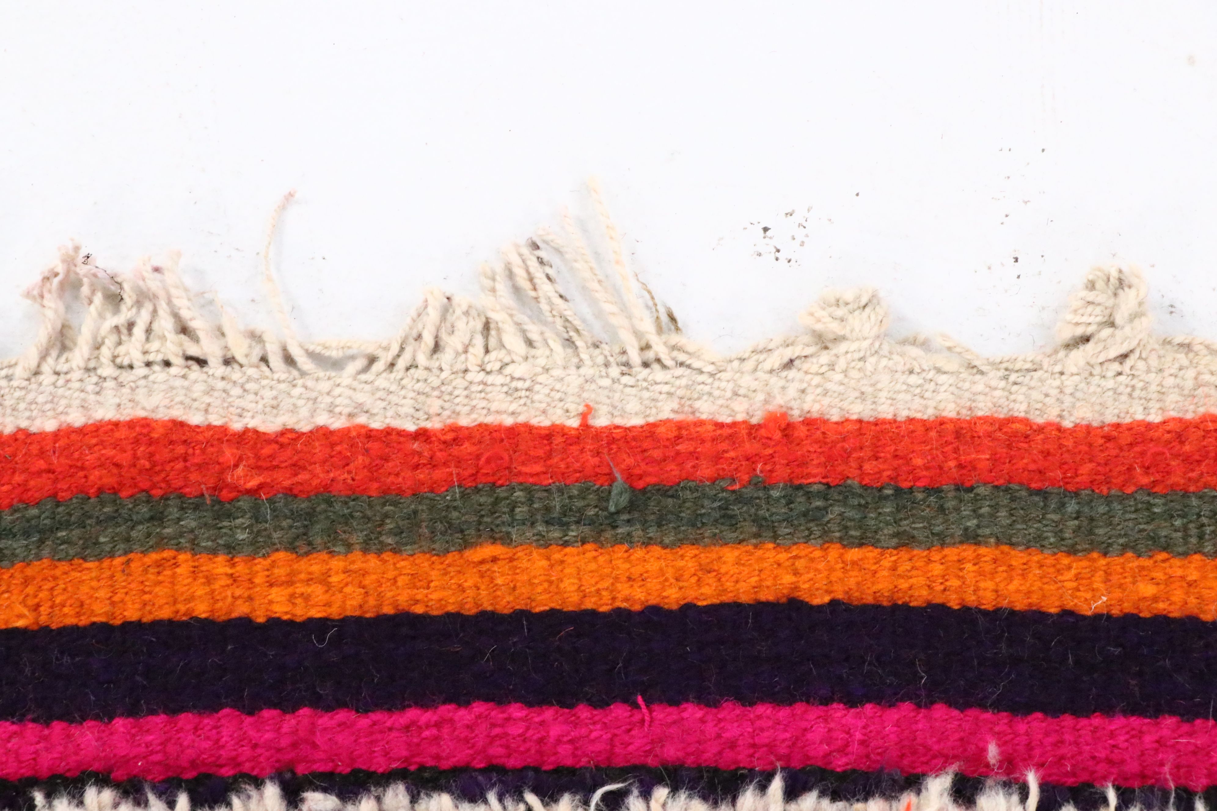 3'2 x 10'10 Hand-Knotted Moroccan Berber Long Rug