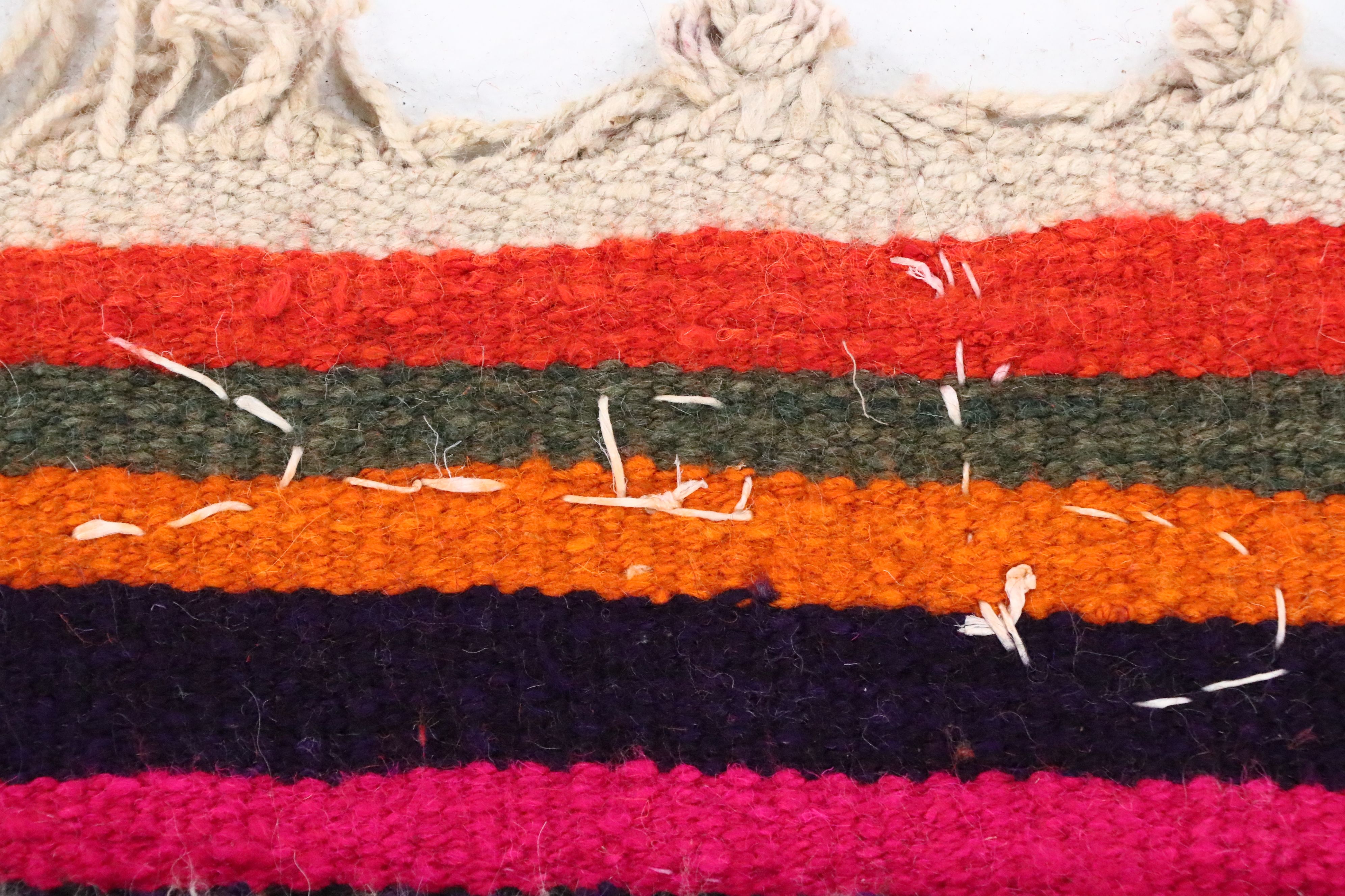 3'2 x 10'10 Hand-Knotted Moroccan Berber Long Rug