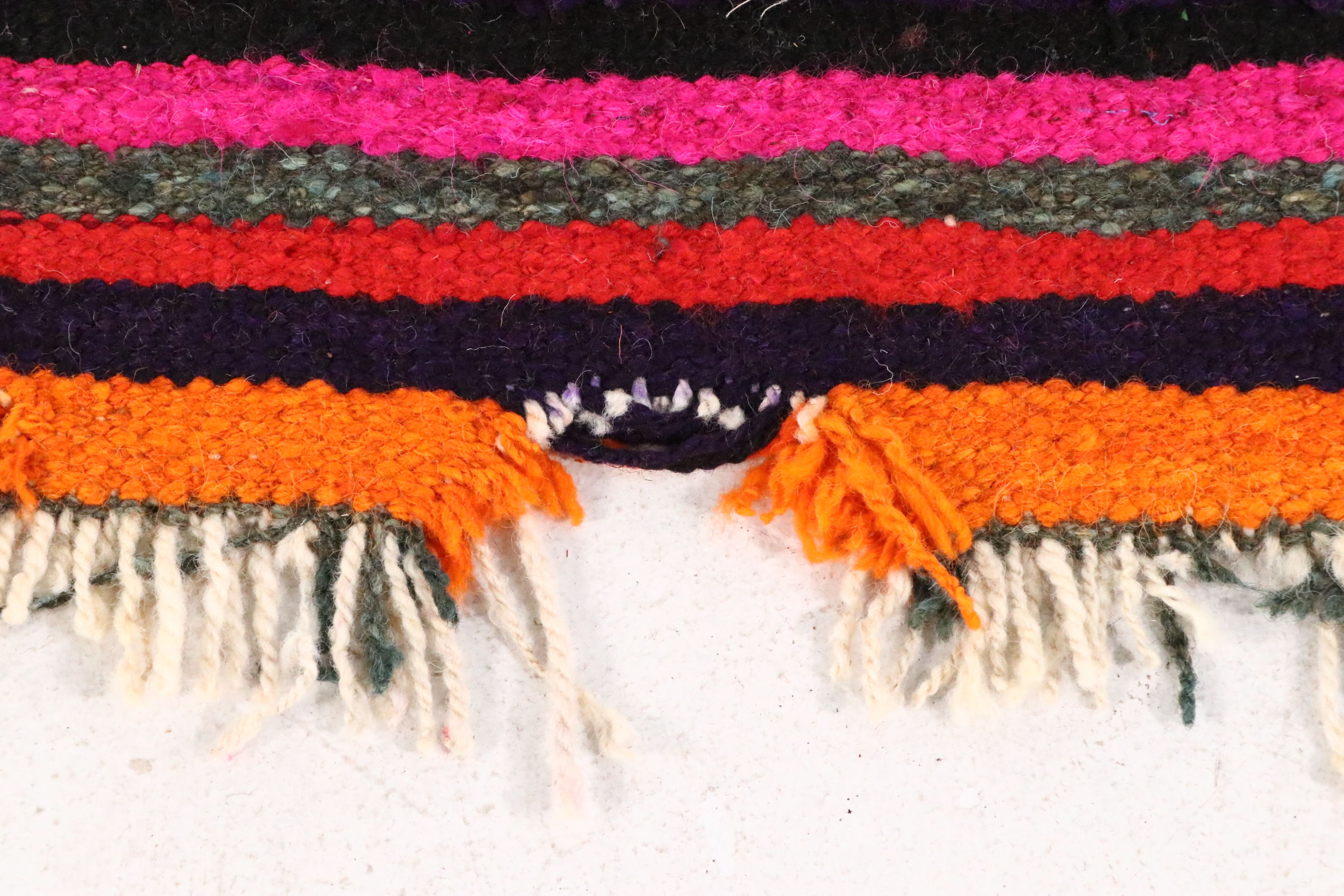 3'2 x 10'10 Hand-Knotted Moroccan Berber Long Rug