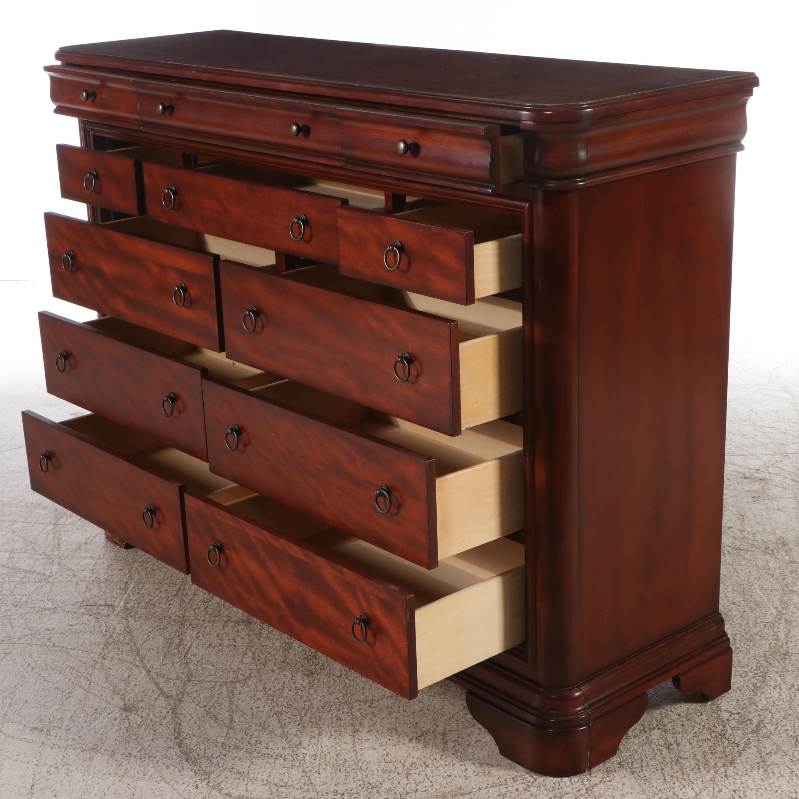 Furniture Fair Mahogany Finish Dresser