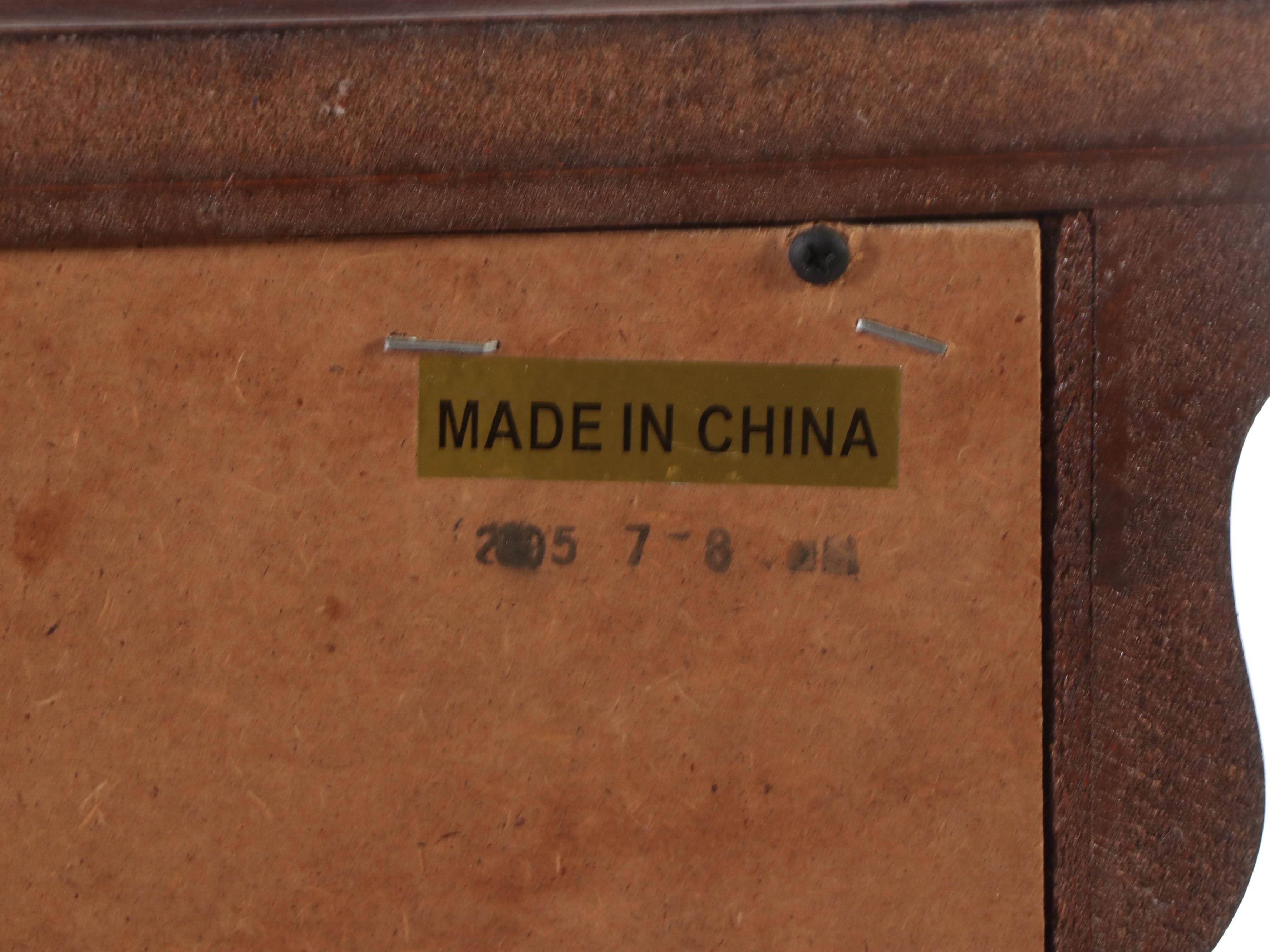 Furniture Fair Mahogany Finish Dresser