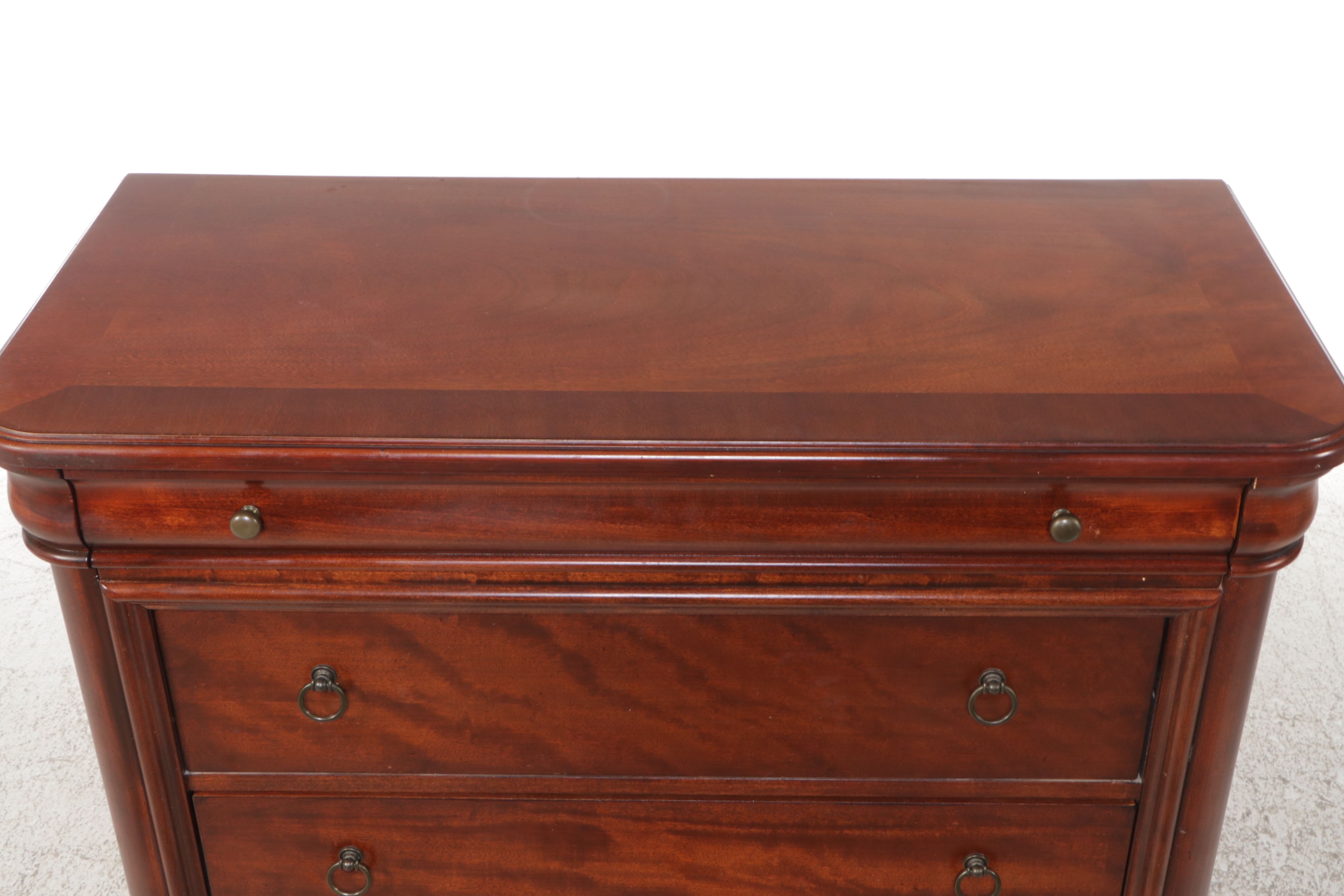 Furniture Fair Mahogany Veneered Chest of Drawers