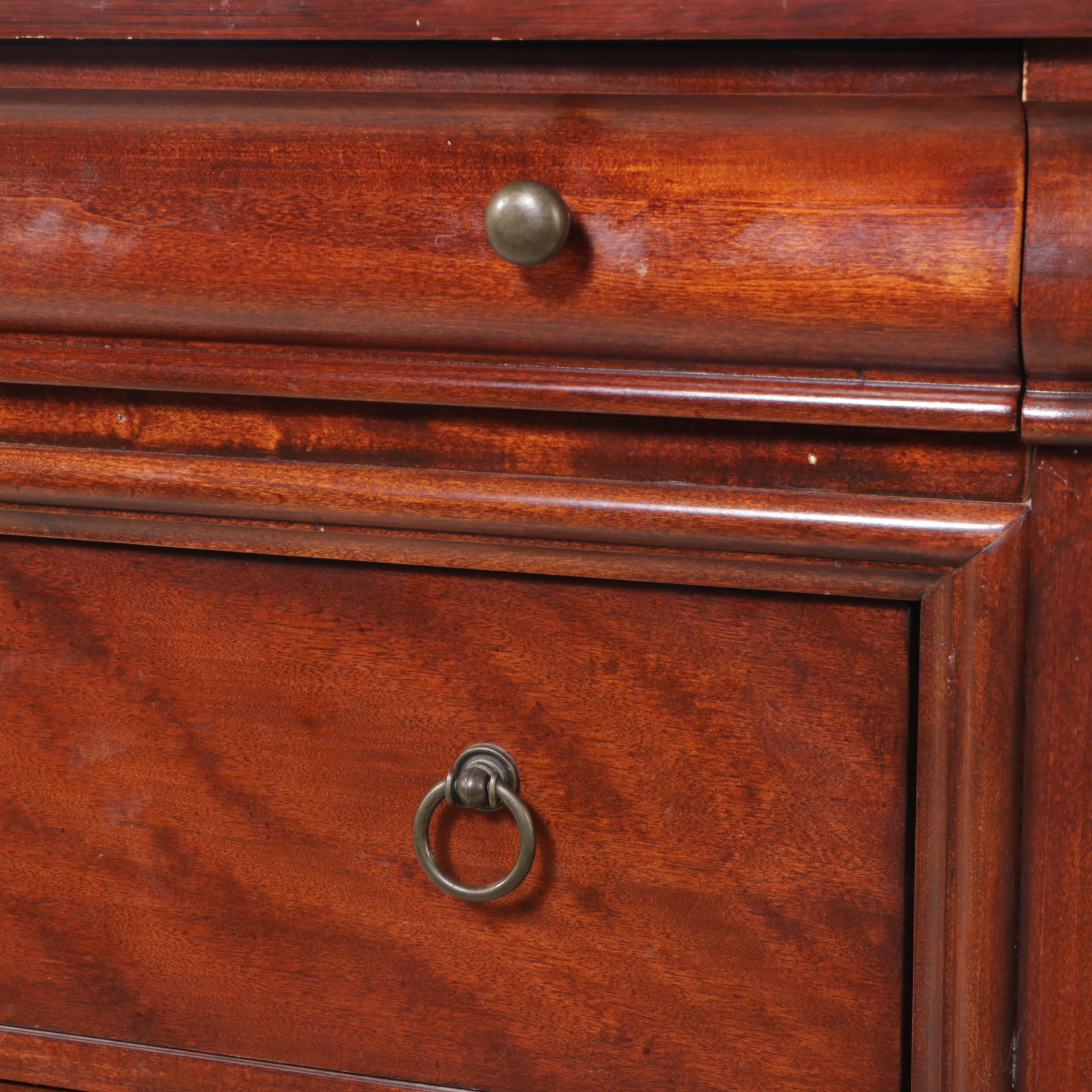 Furniture Fair Mahogany Veneered Chest of Drawers