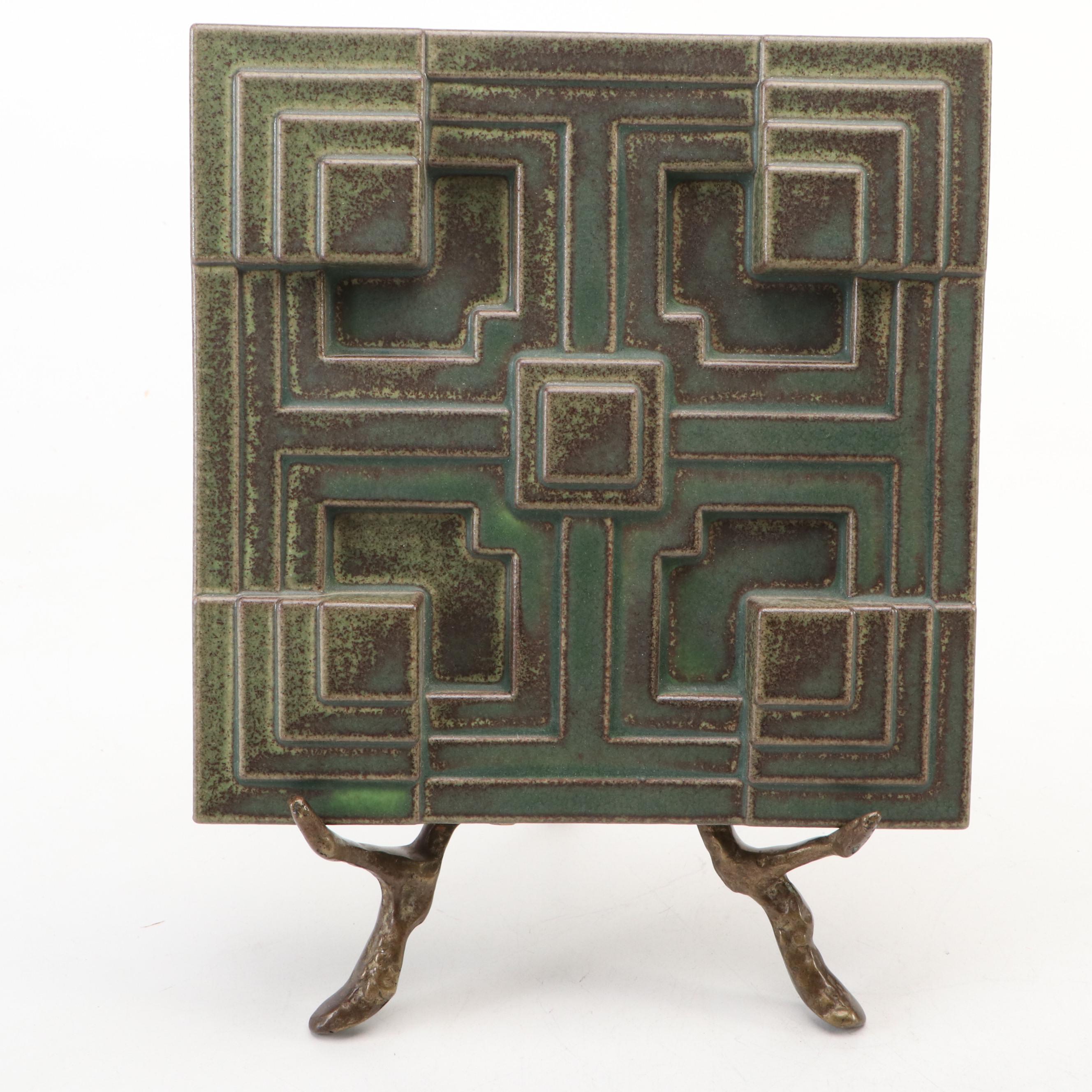 Motawi Tileworks "Frank Lloyd Wright Collection" & "Medieval Rabbit" Tiles