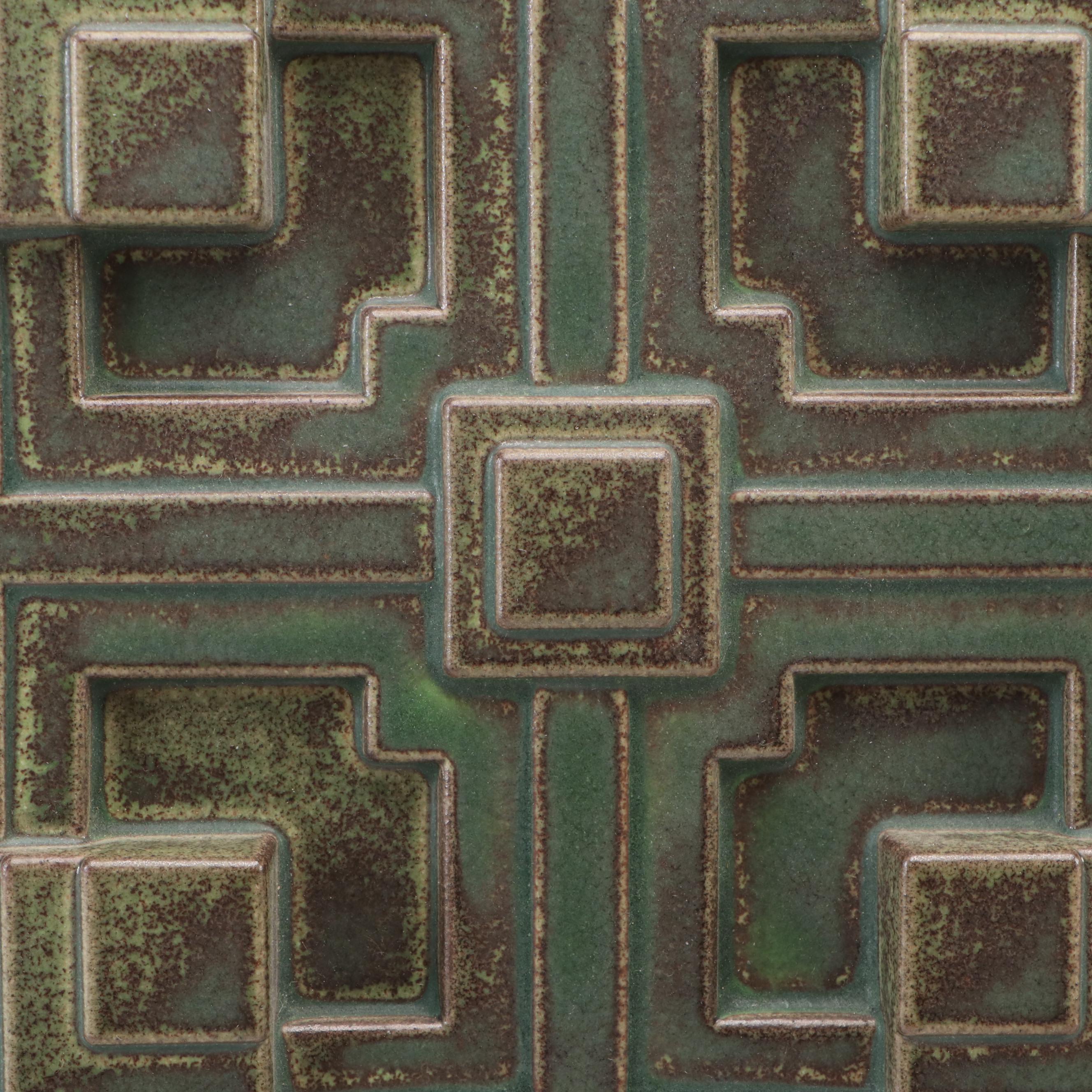 Motawi Tileworks "Frank Lloyd Wright Collection" & "Medieval Rabbit" Tiles