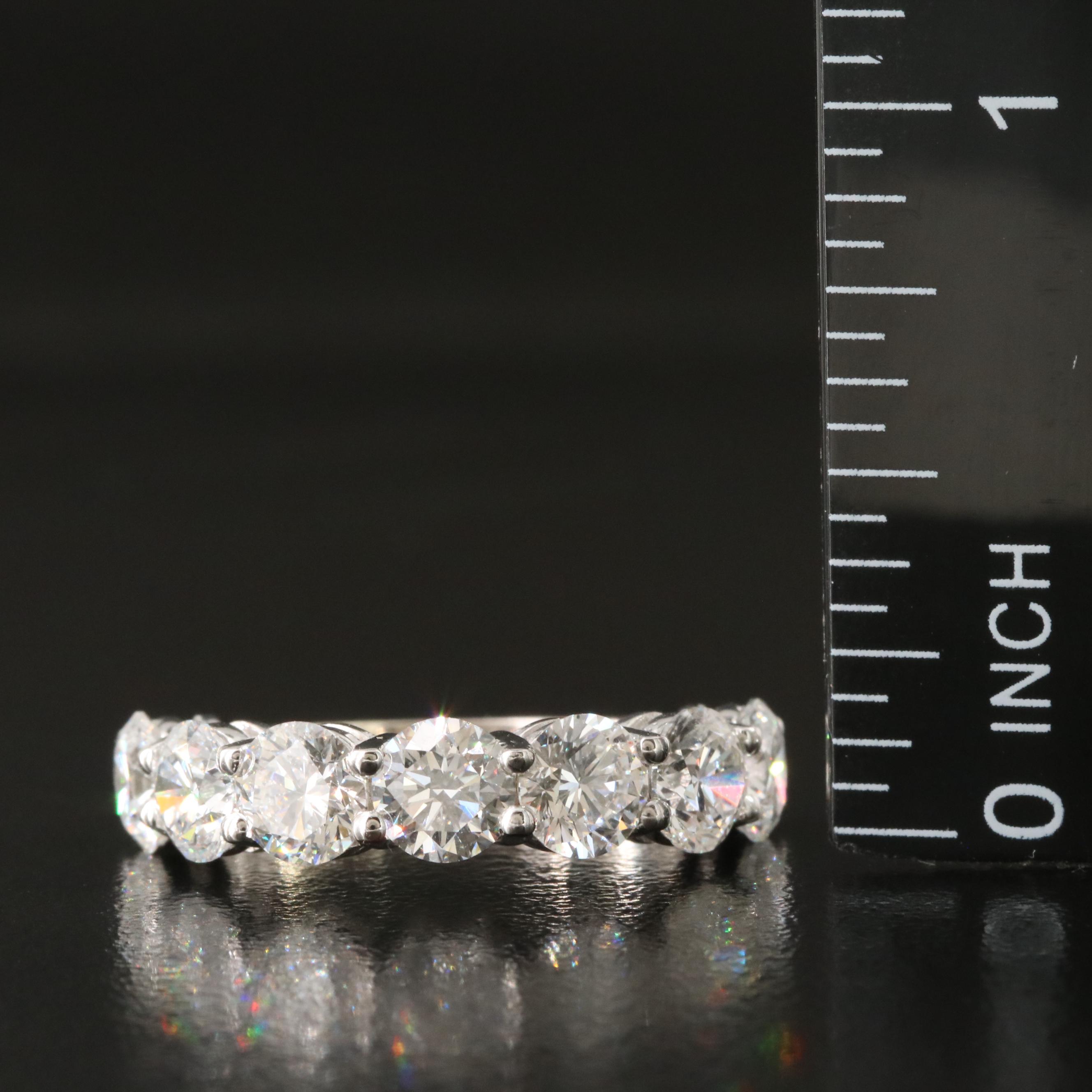 14K 3.45 CTW Lab Grown Diamond Ring with IGI Report