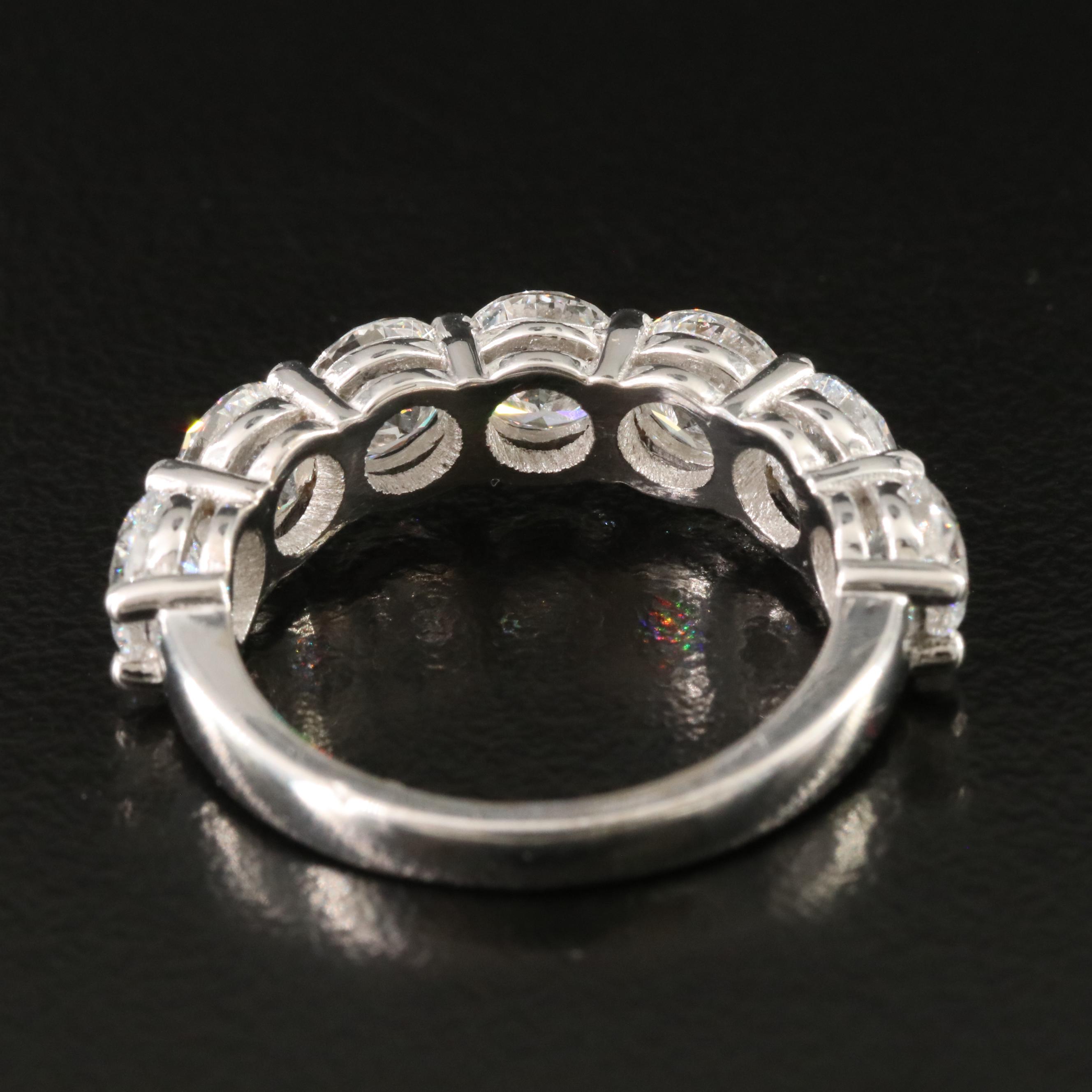 14K 3.45 CTW Lab Grown Diamond Ring with IGI Report