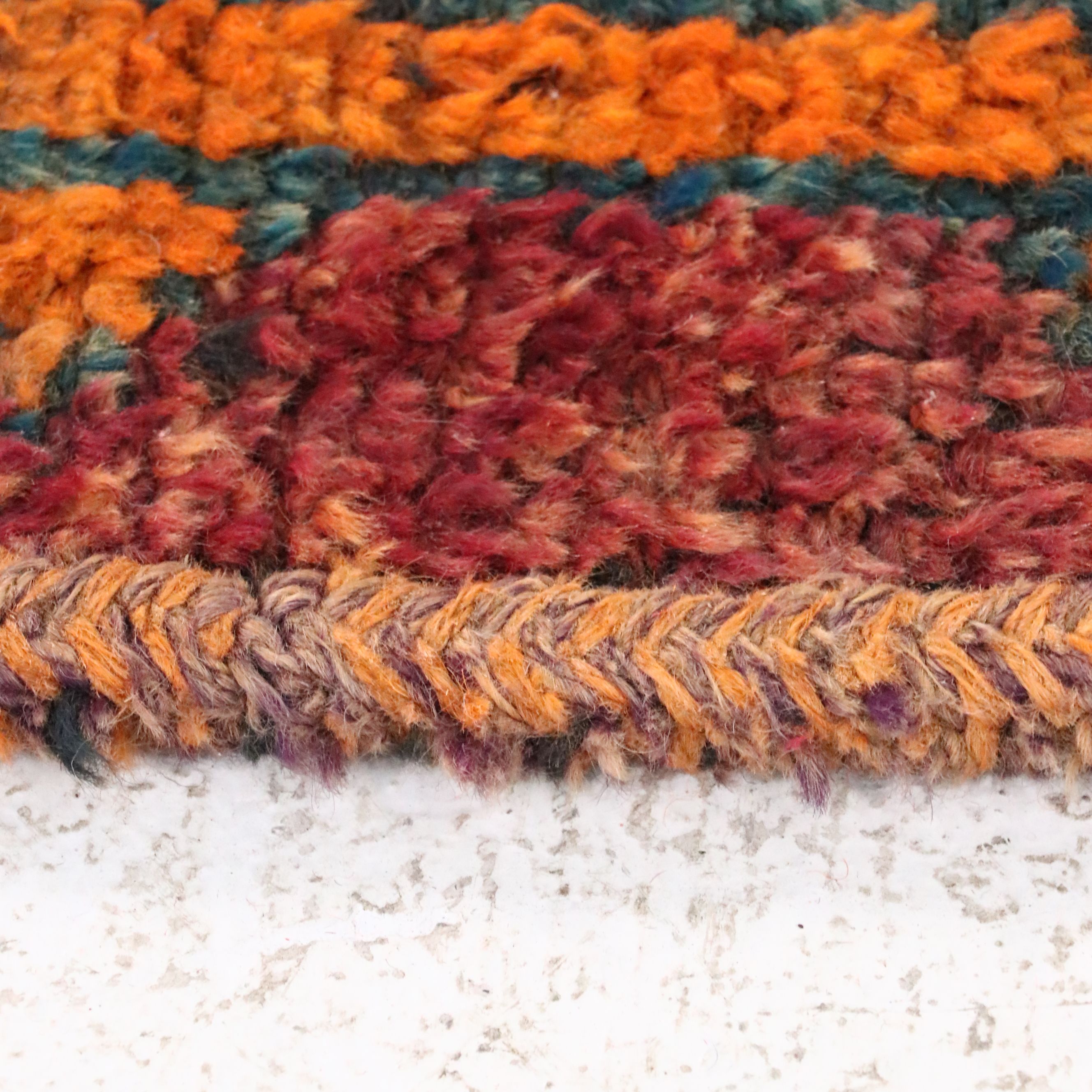 3'2 x 11'11 Hand-Knotted Moroccan Berber Carpet Runner