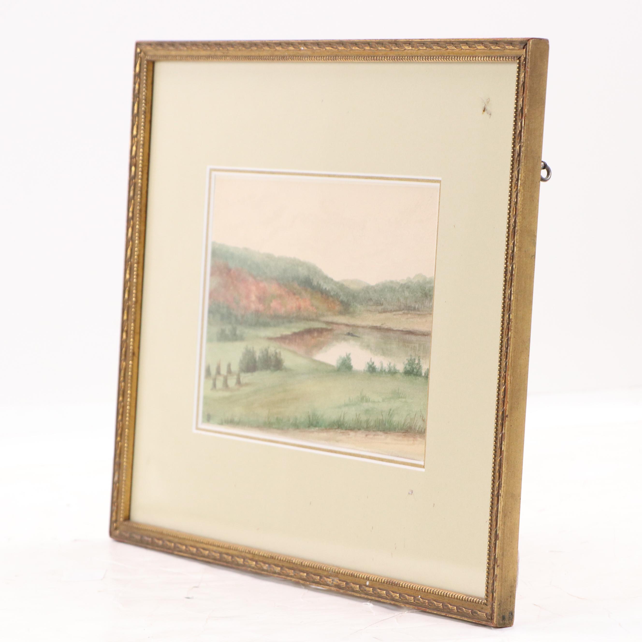 Landscape Watercolor Painting