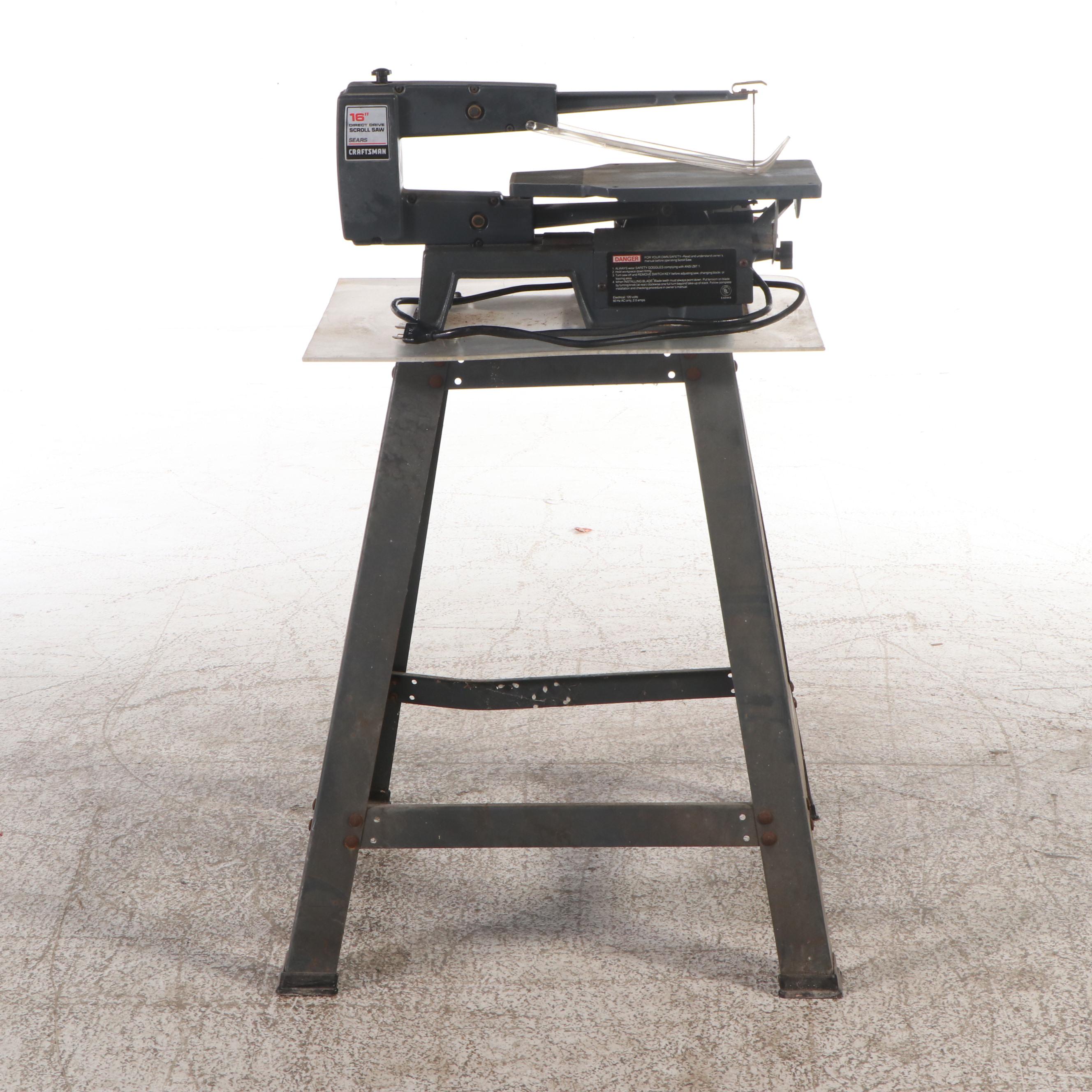 Sears Craftsman 16" Direct Drive Scroll Saw
