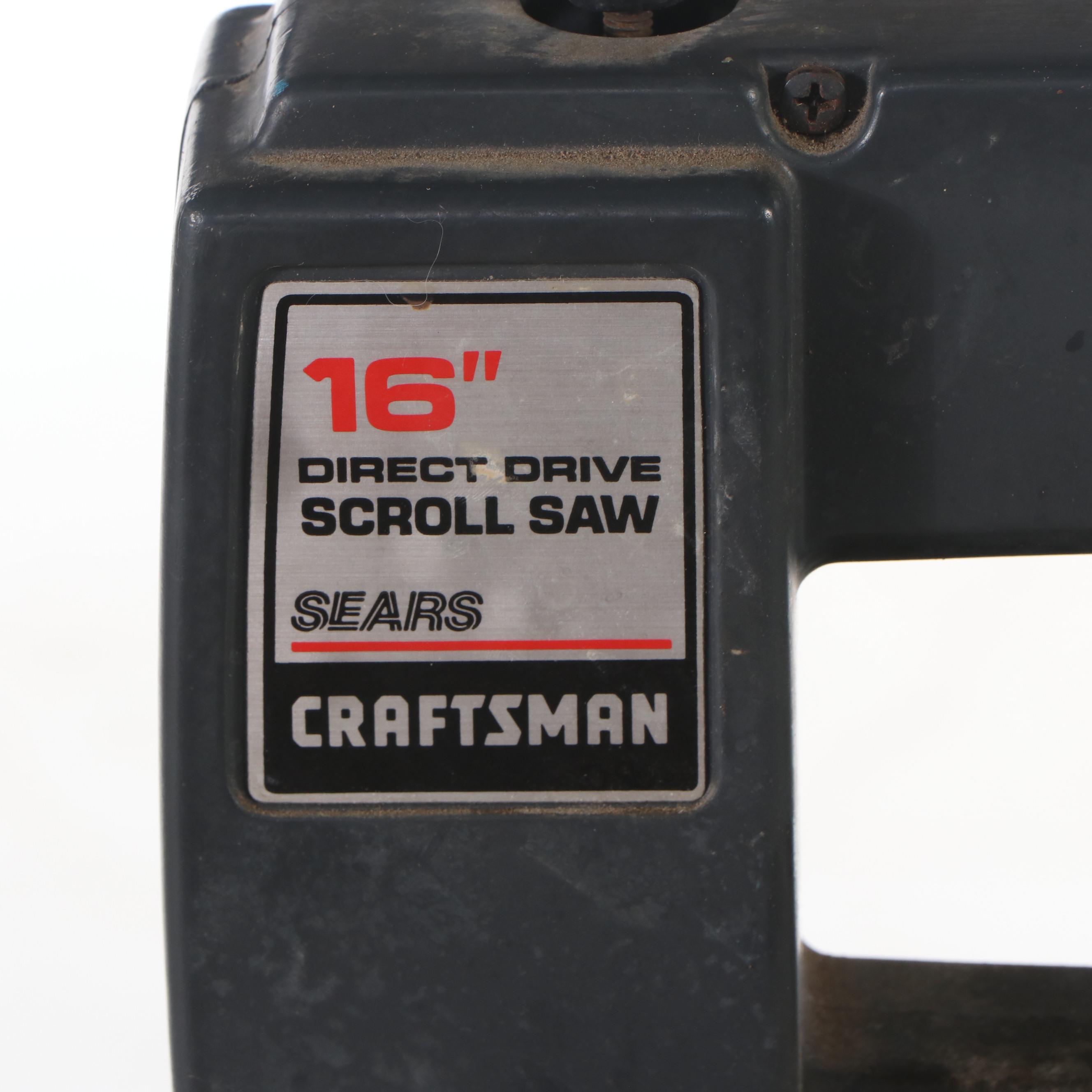 Sears Craftsman 16" Direct Drive Scroll Saw