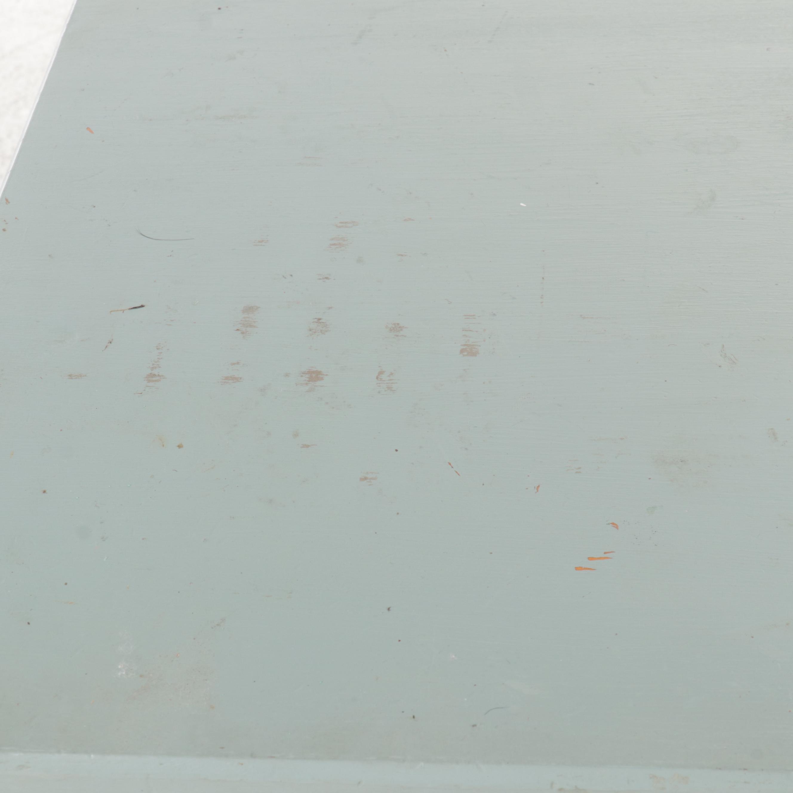 Painted Wood Light Sage Sideboard