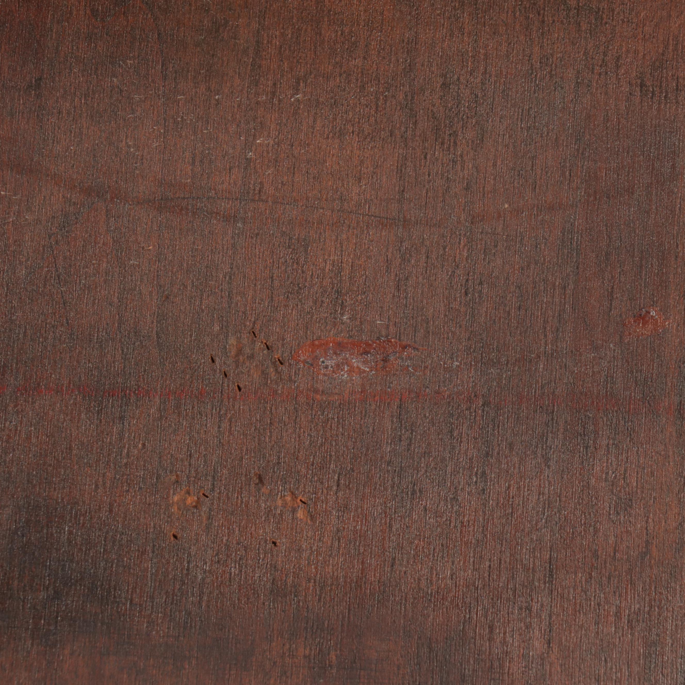 Queen Anne Style Mahogany Drop Leaf Table