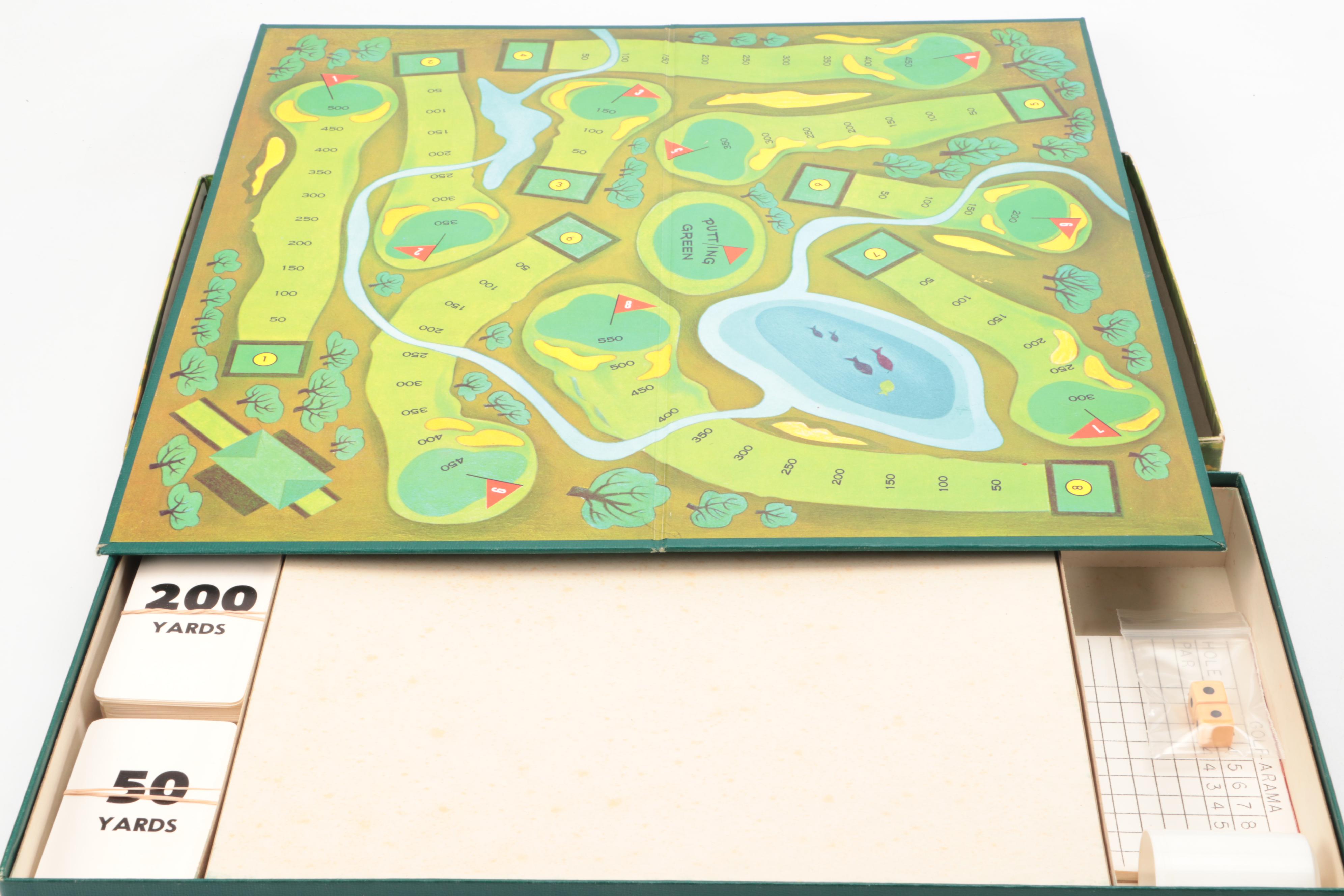 "PinHigh", "Tee Party", "Golf-Arama" and More Golf Themed Board Games