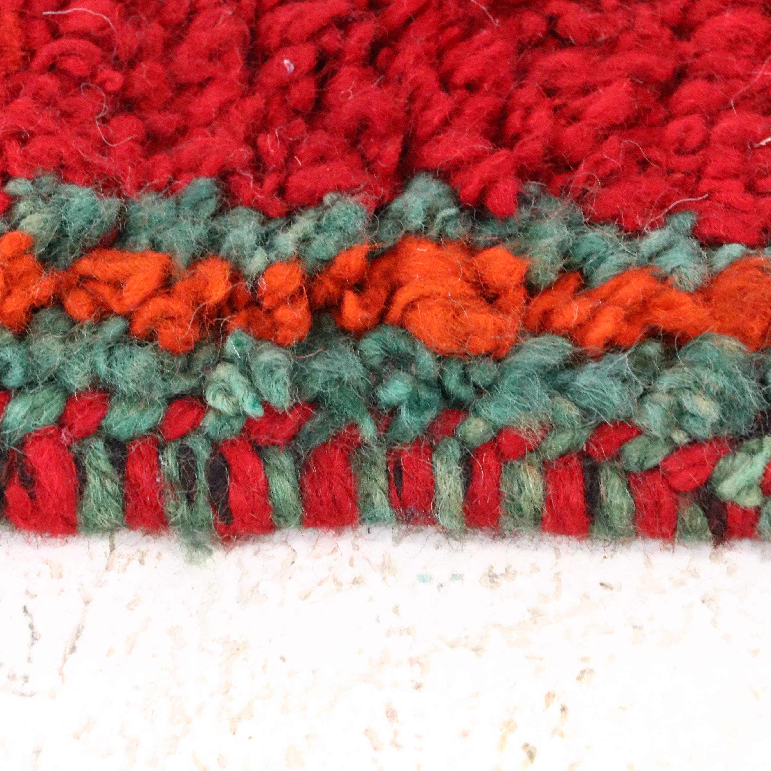 3'5 x 10'8 Hand-Knotted Moroccan Berber Long Rug